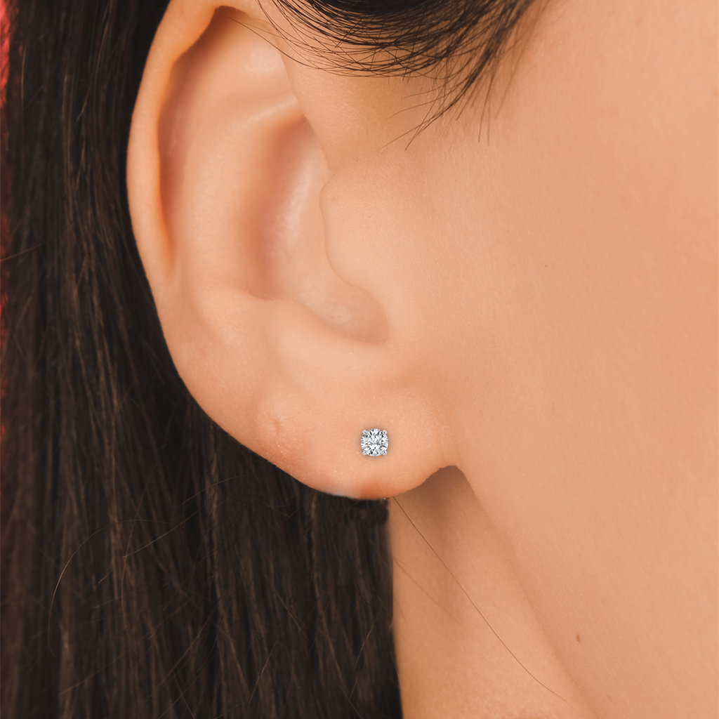 Lab Grown Diamond Stud Earring