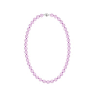 350ct Kunzite 20'' Necklace with 10mm Round Beads