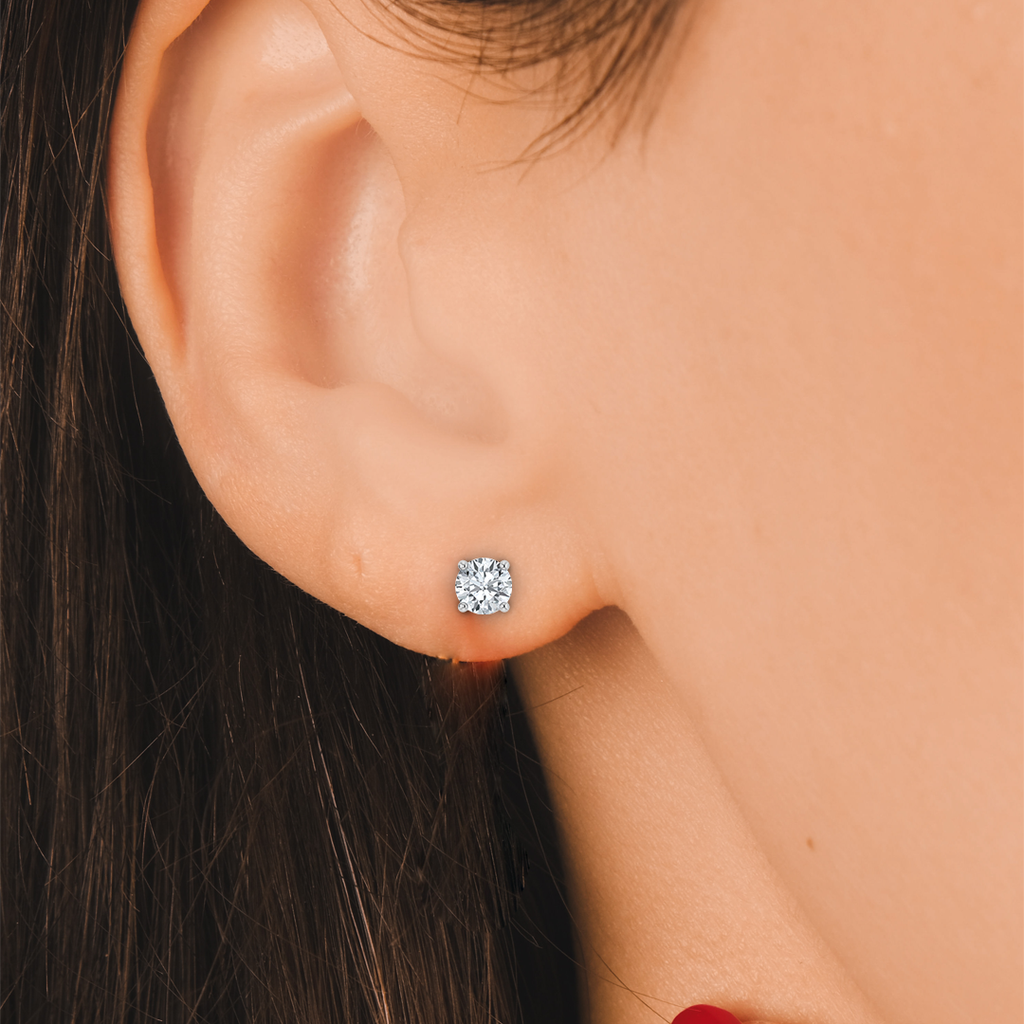 1.50ct Lab Grown Diamond Stud Earring Push-Back