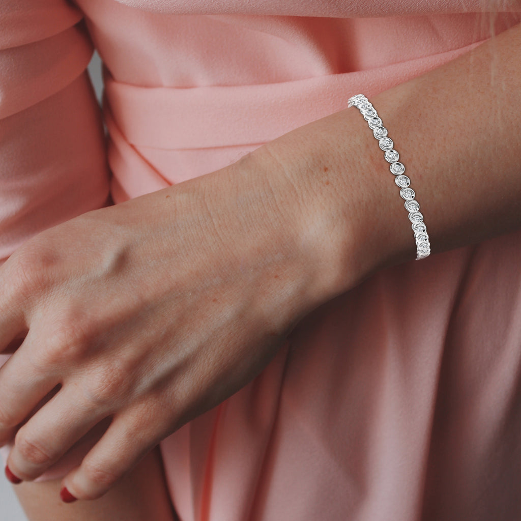 2.00ct Lab Grown Diamond Link Bracelet