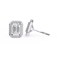 1.75ct Lab Grown Radiant Cut Diamond Studs