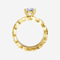 Anillo de halo dividido Princess Serene