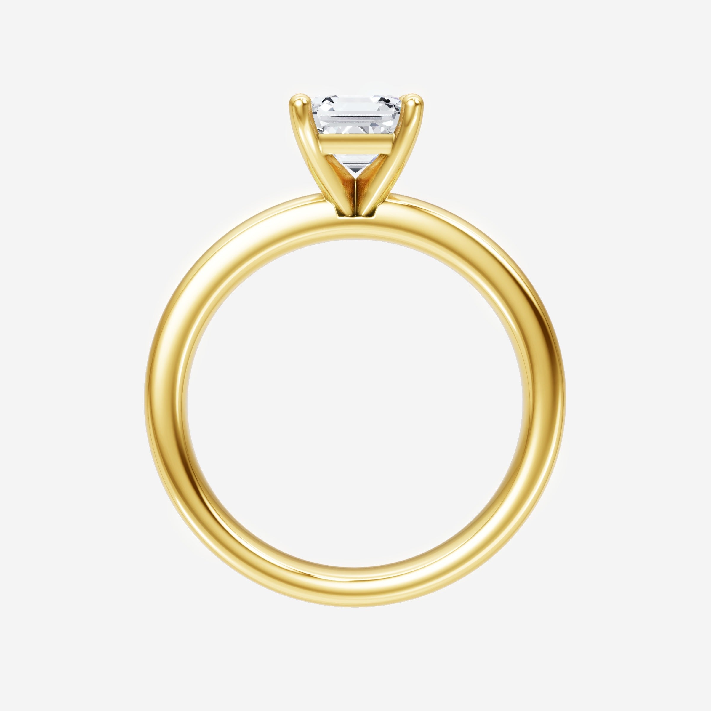 Asscher Dazzling Glam Ring