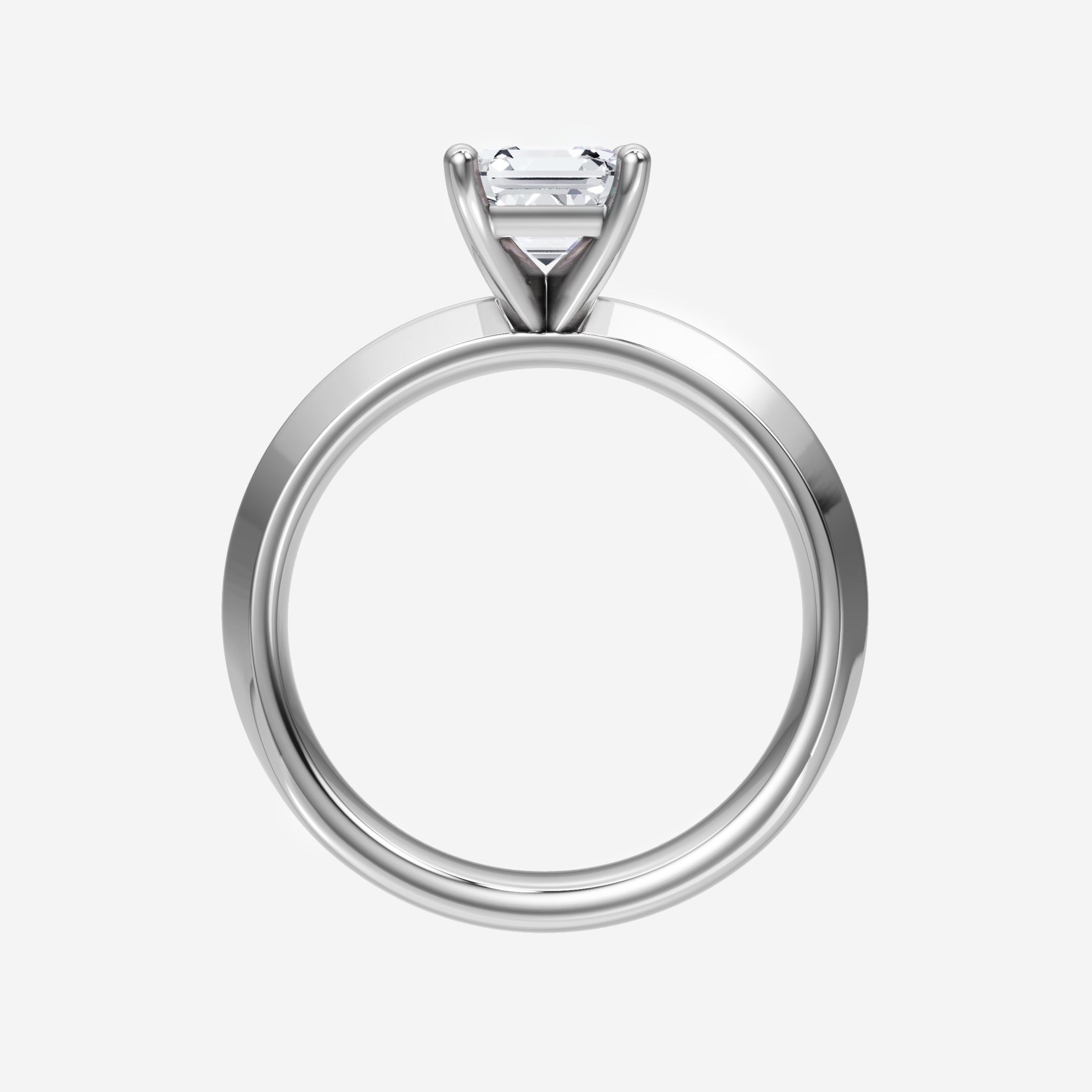 Asscher Dazzling Glam Ring