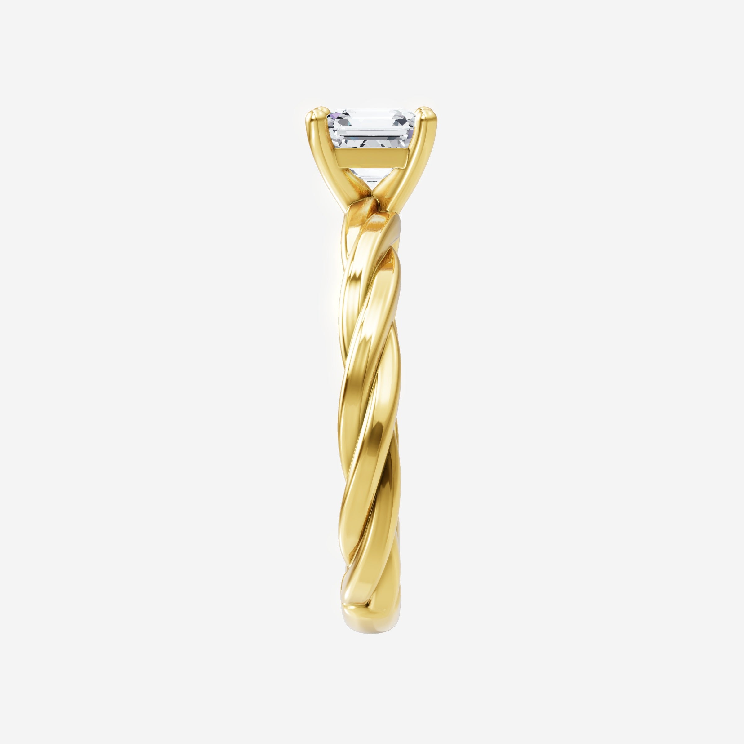 Asscher Dazzling Glam Ring