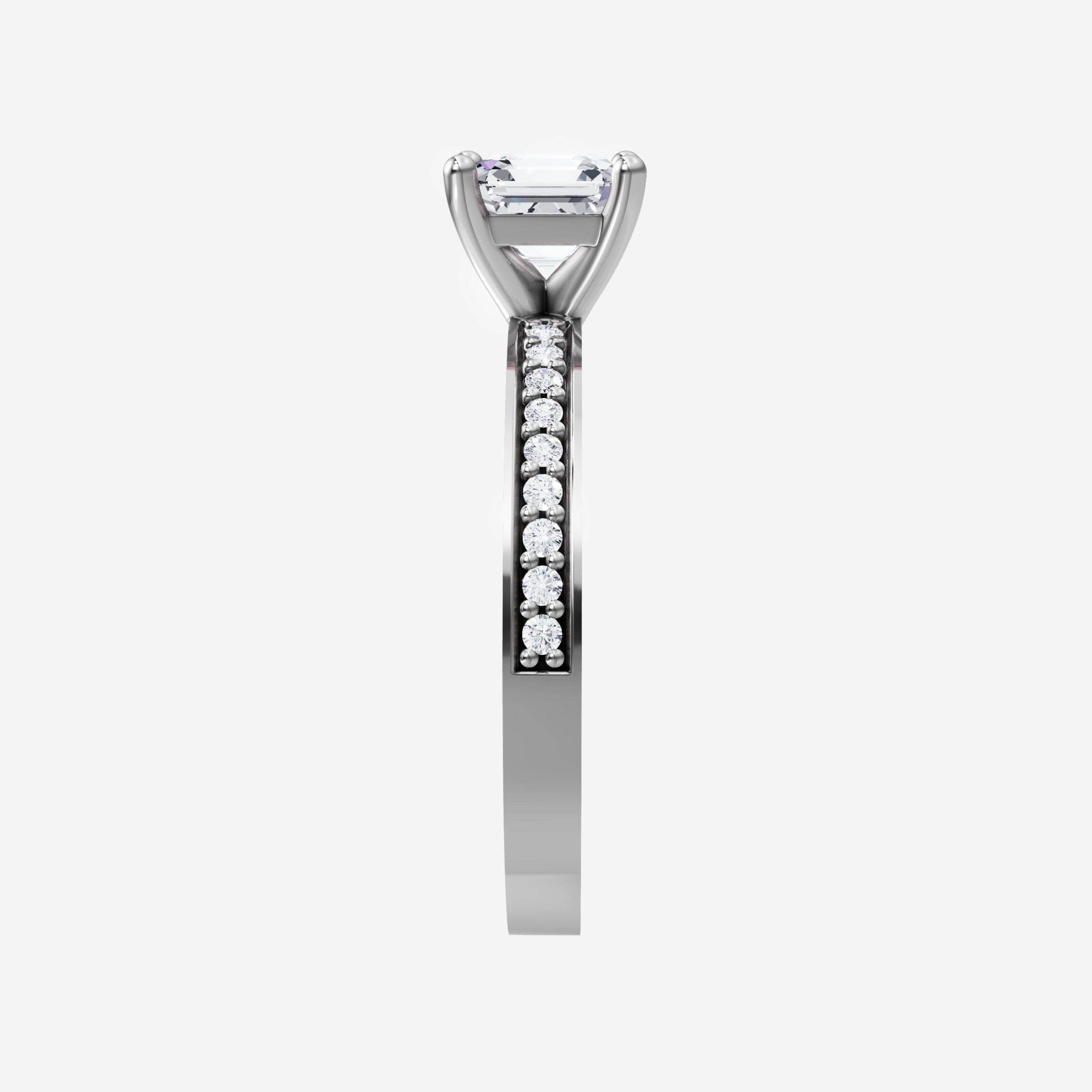 Asscher Dazzling Glam Ring