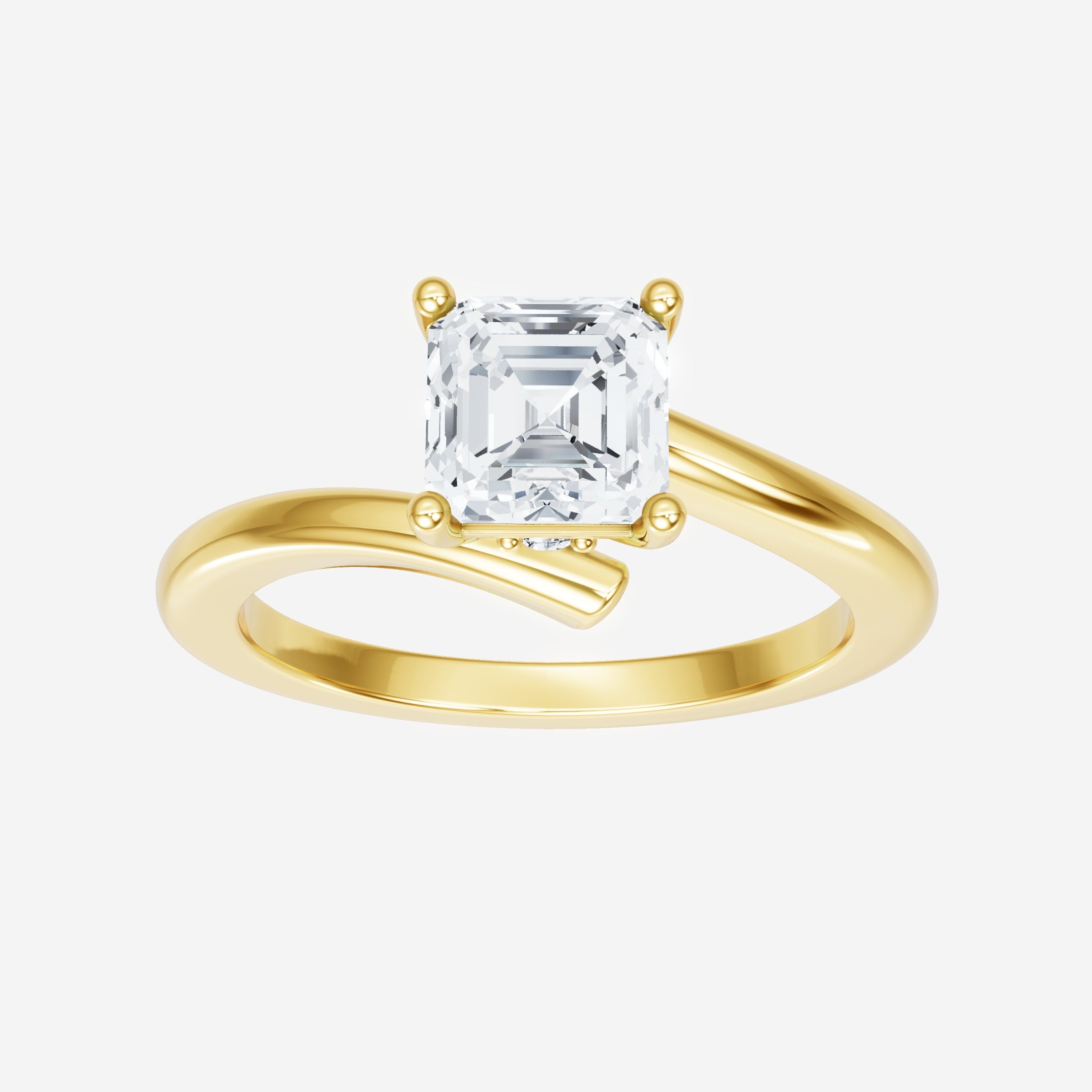 Asscher Artisan Ring