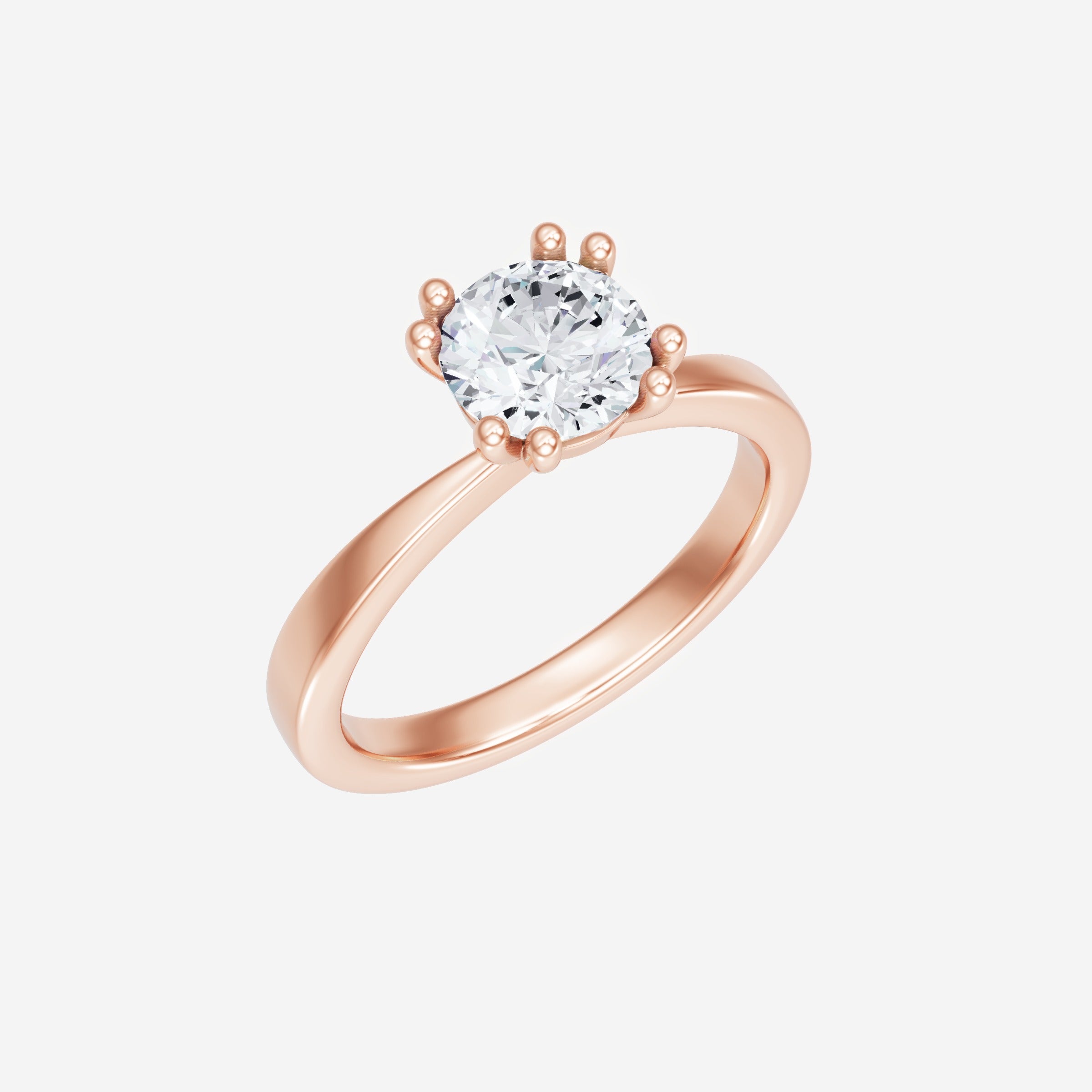 Round Shining Destiny Ring