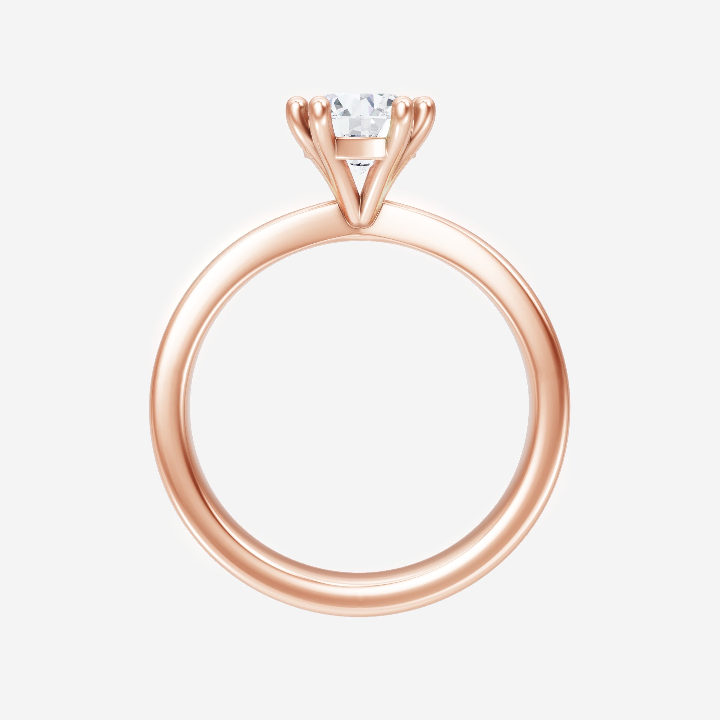 Round Shining Destiny Ring