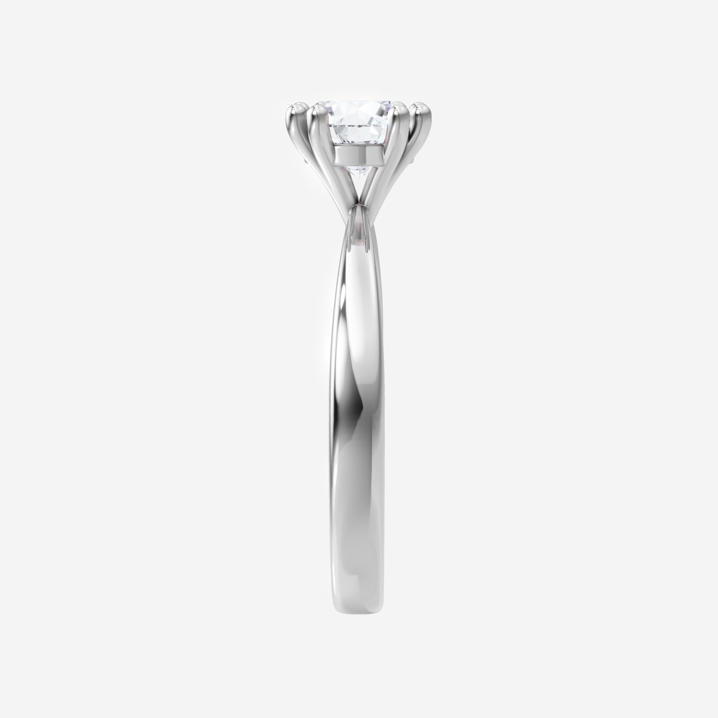 Round Shining Destiny Ring