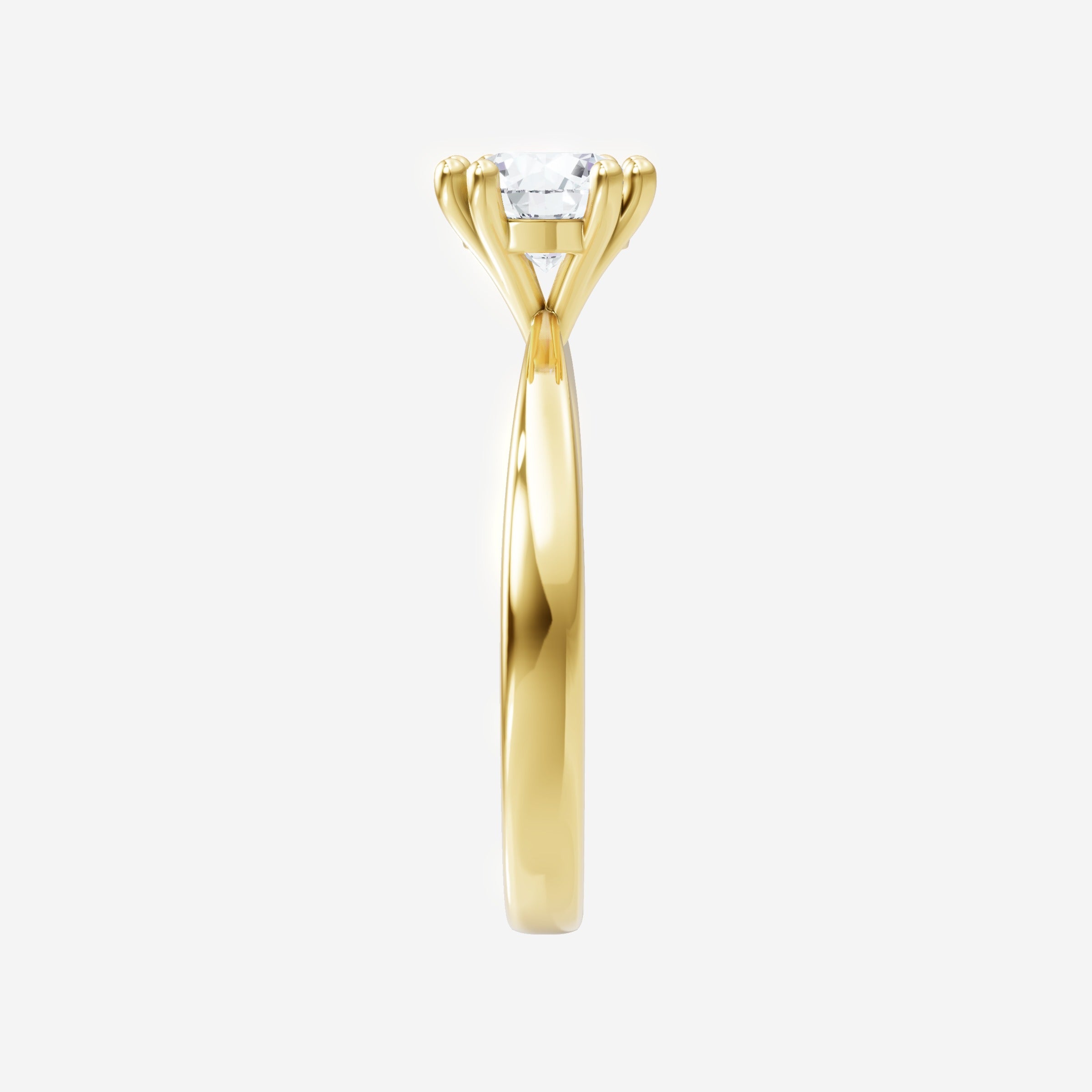Round Shining Destiny Ring