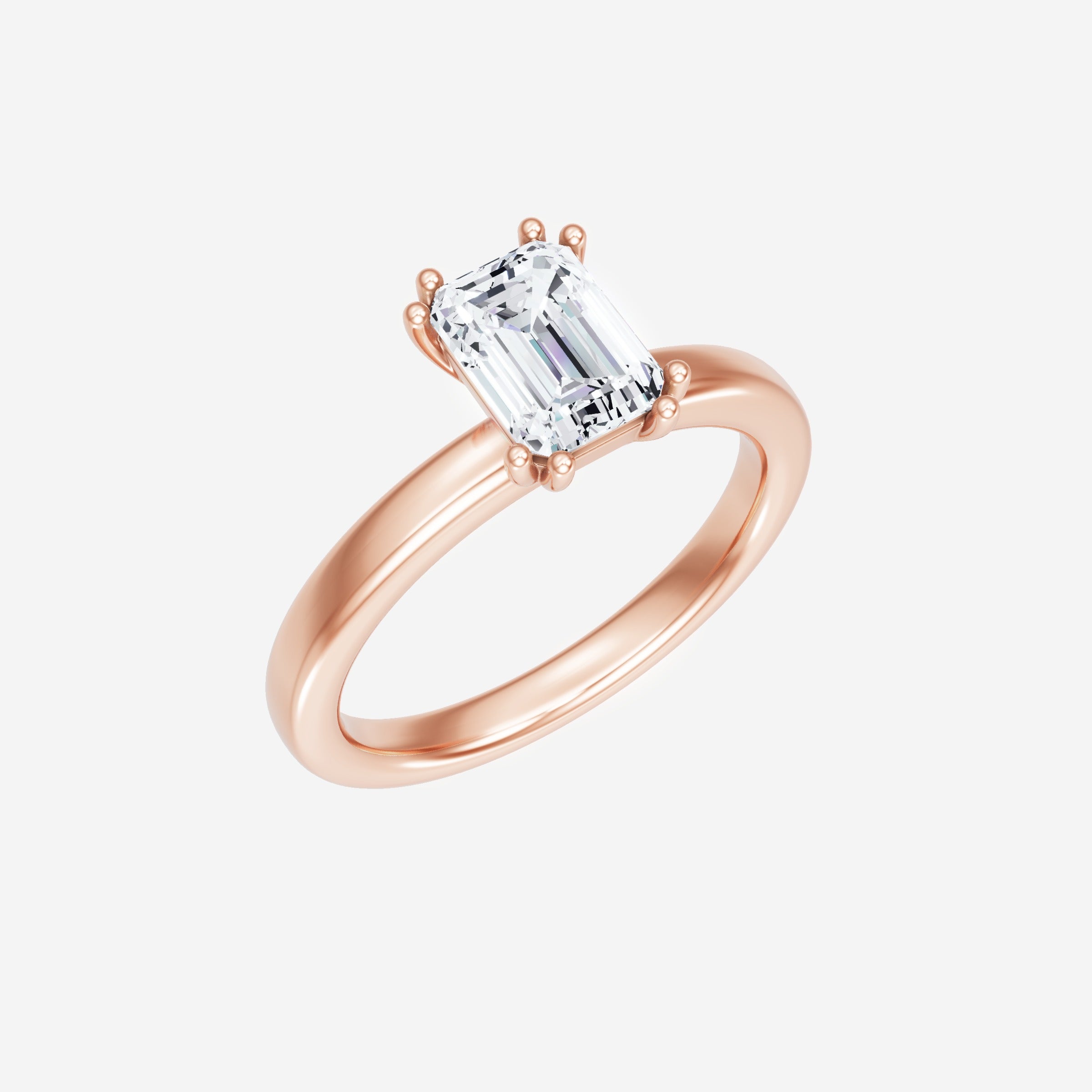 Emerald Brilliant Splendor Ring