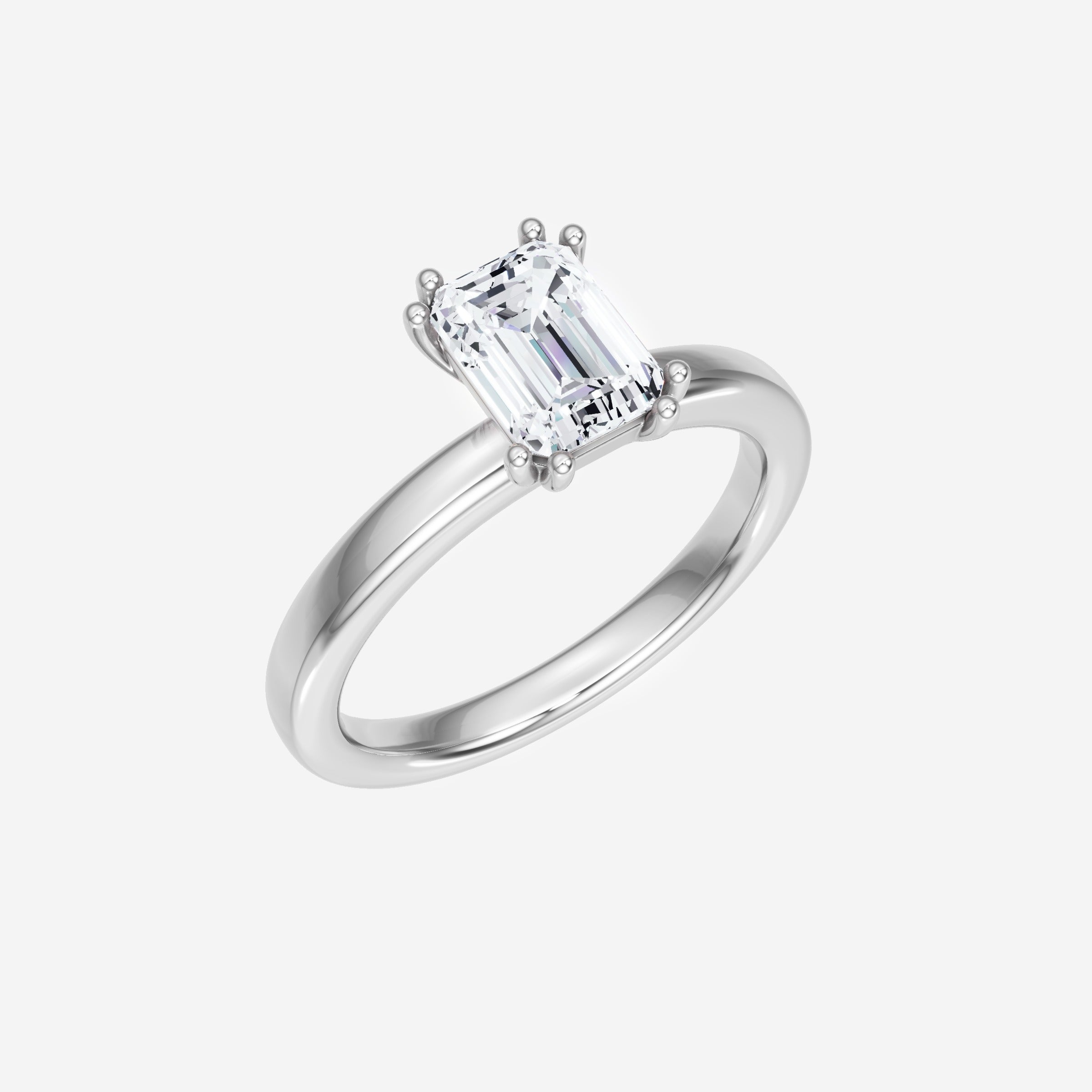 Emerald Brilliant Splendor Ring