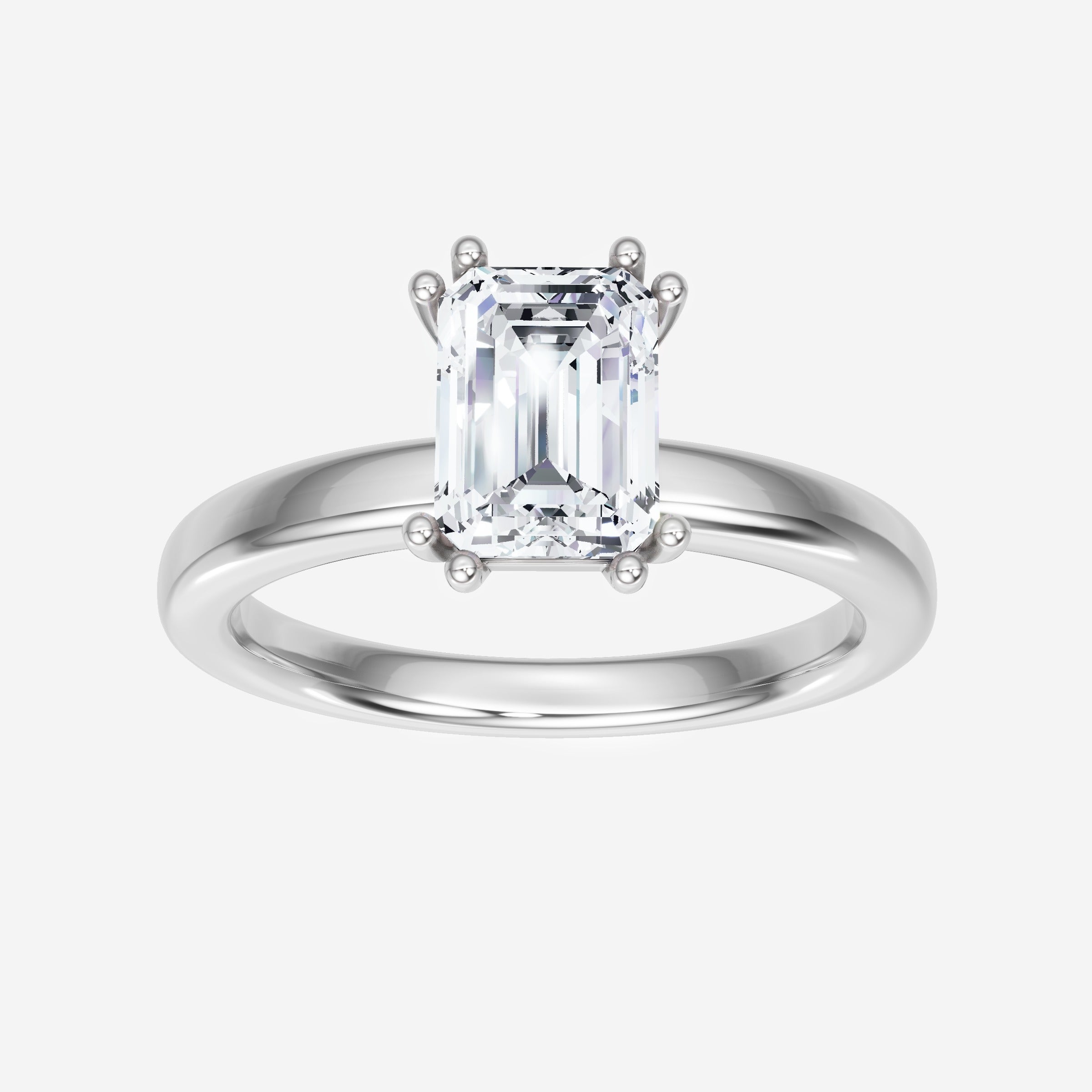 Emerald Brilliant Splendor Ring