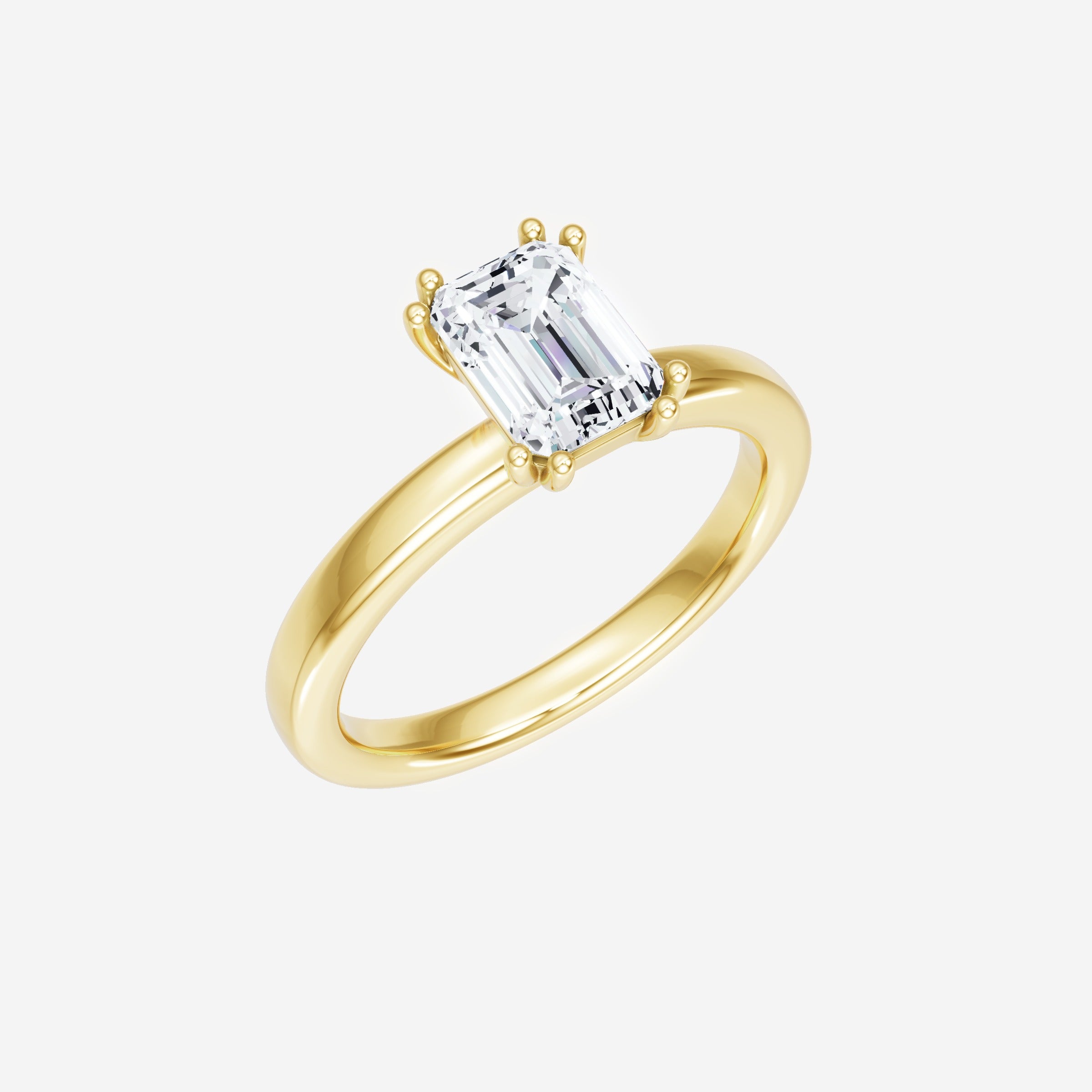 Emerald Brilliant Splendor Ring