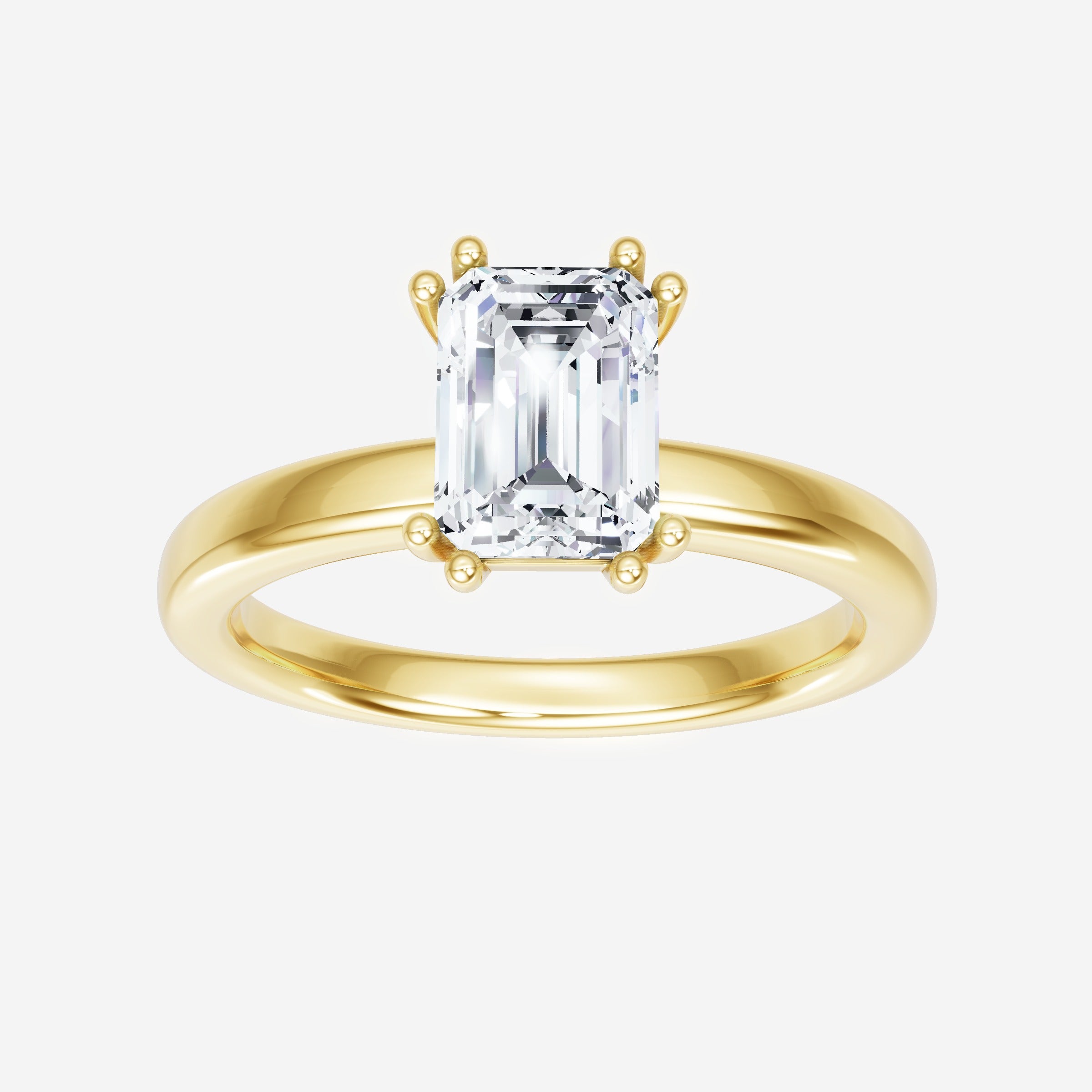 Emerald Brilliant Splendor Ring