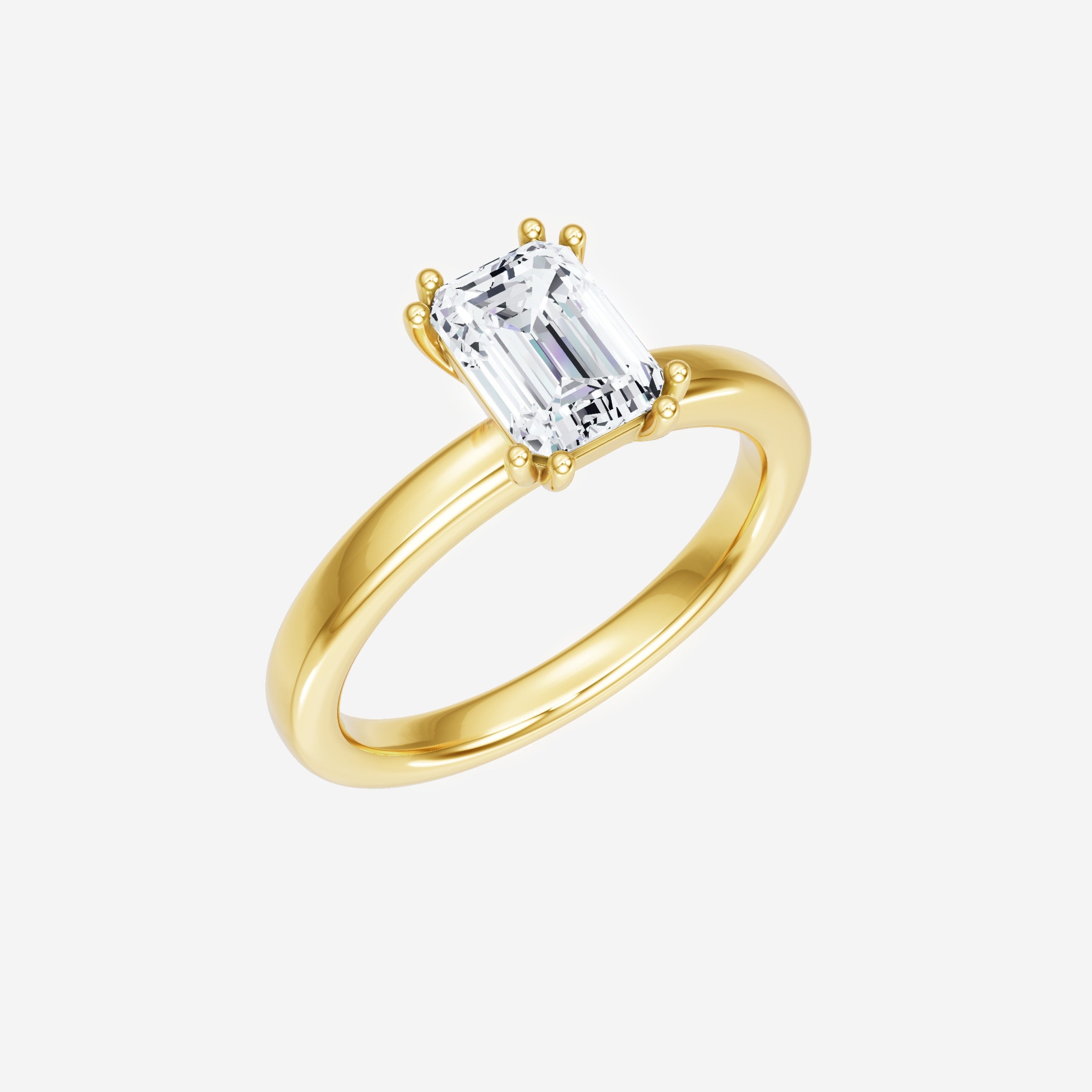 Emerald Brilliant Splendor Ring