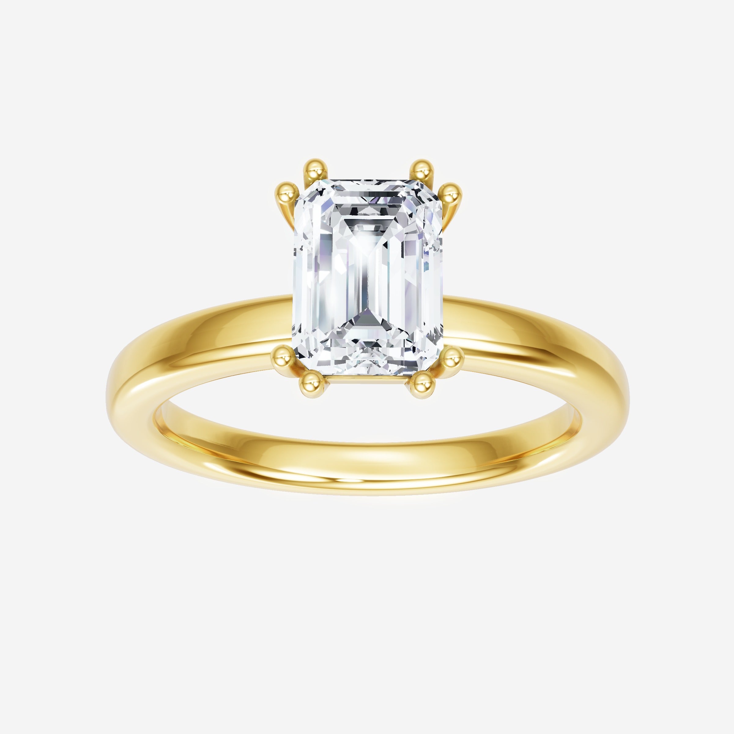 Emerald Brilliant Splendor Ring