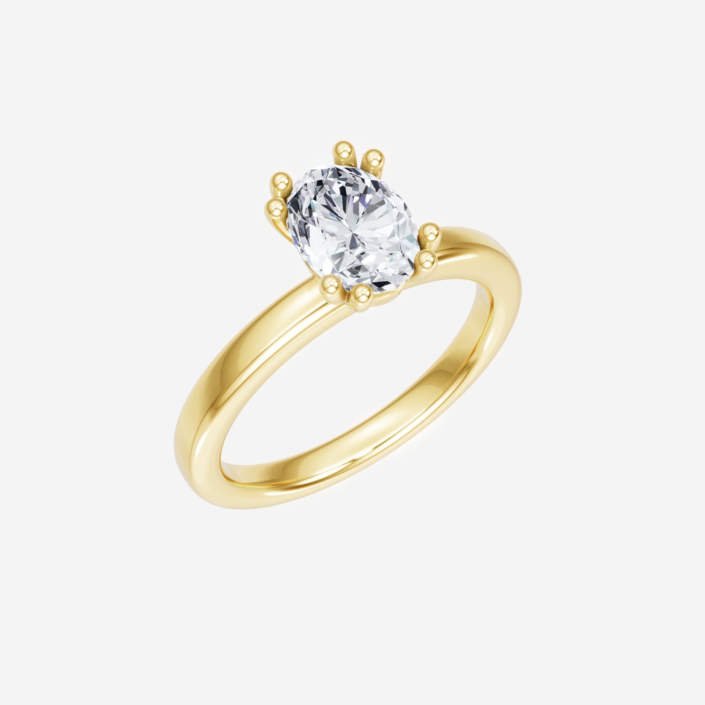 Oval Brilliant Splendor Ring