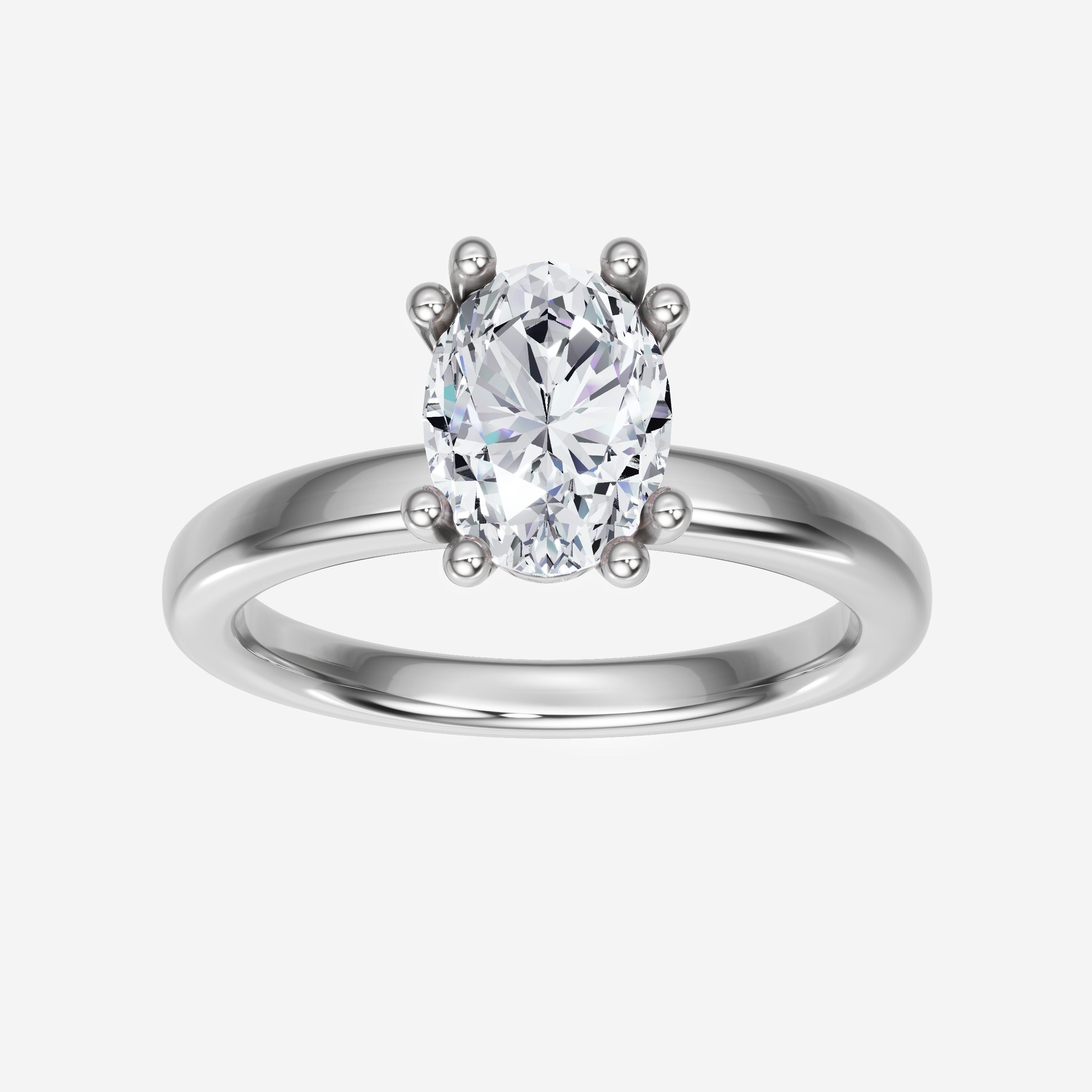Oval Brilliant Splendor Ring