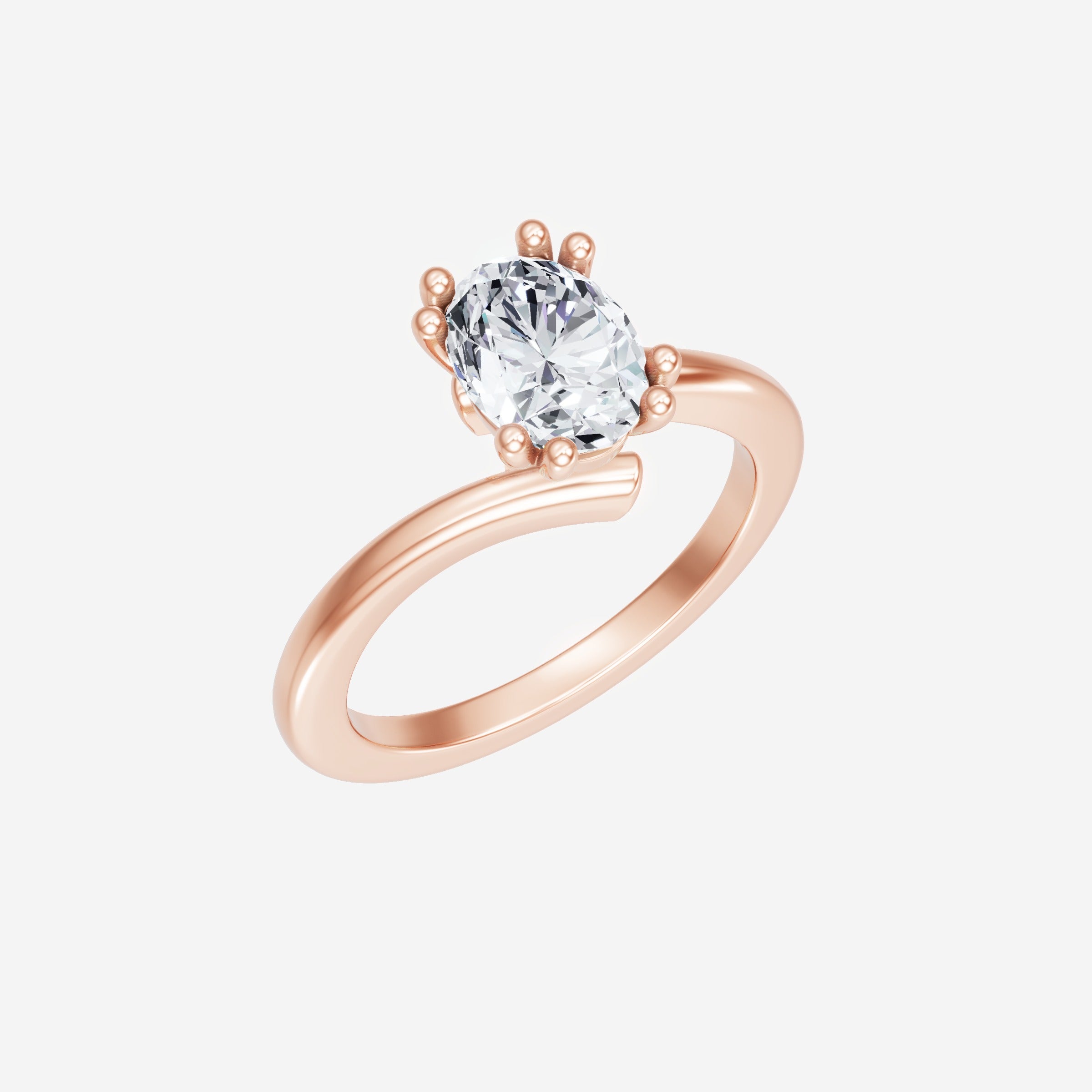 Oval Shining Destiny Ring