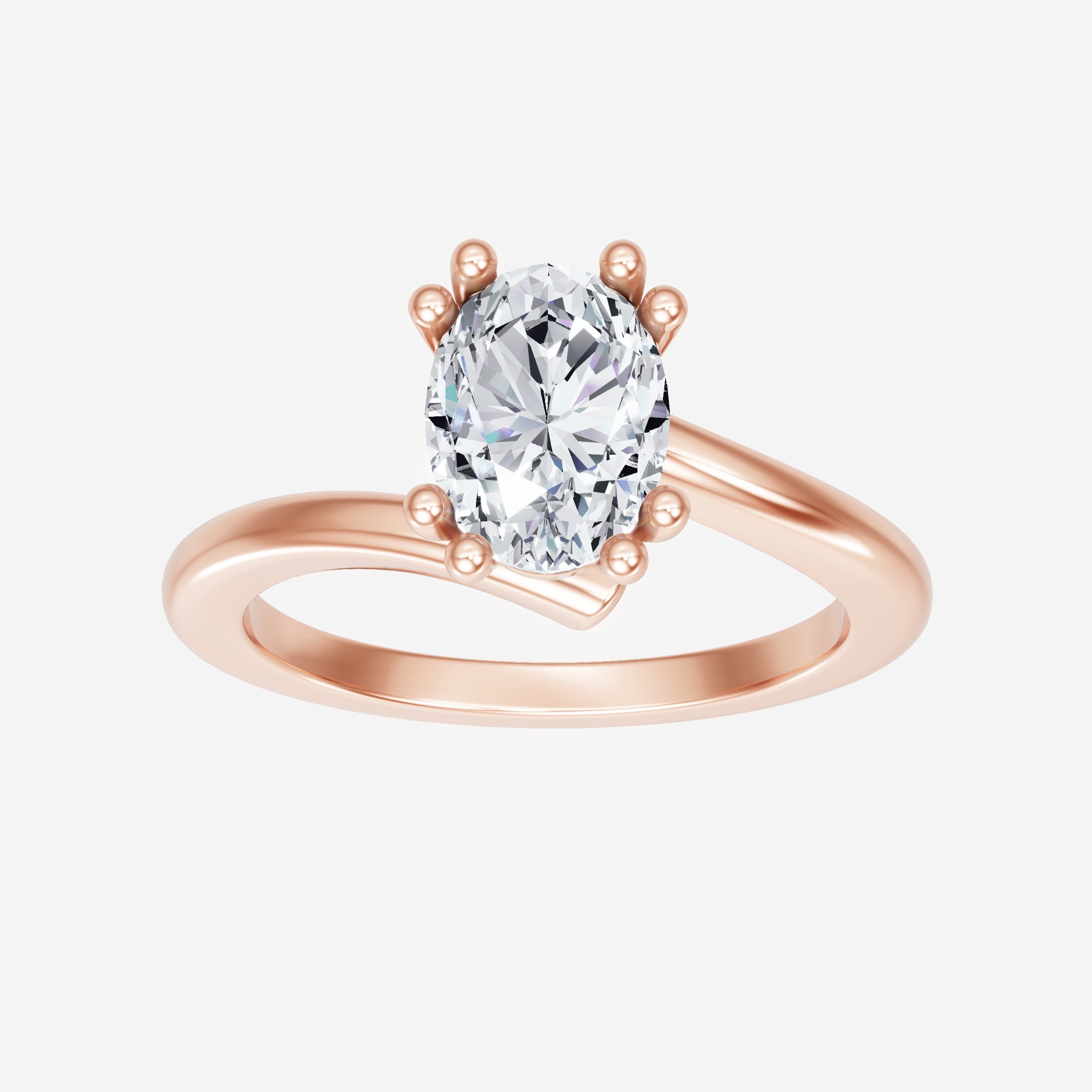 Oval Shining Destiny Ring