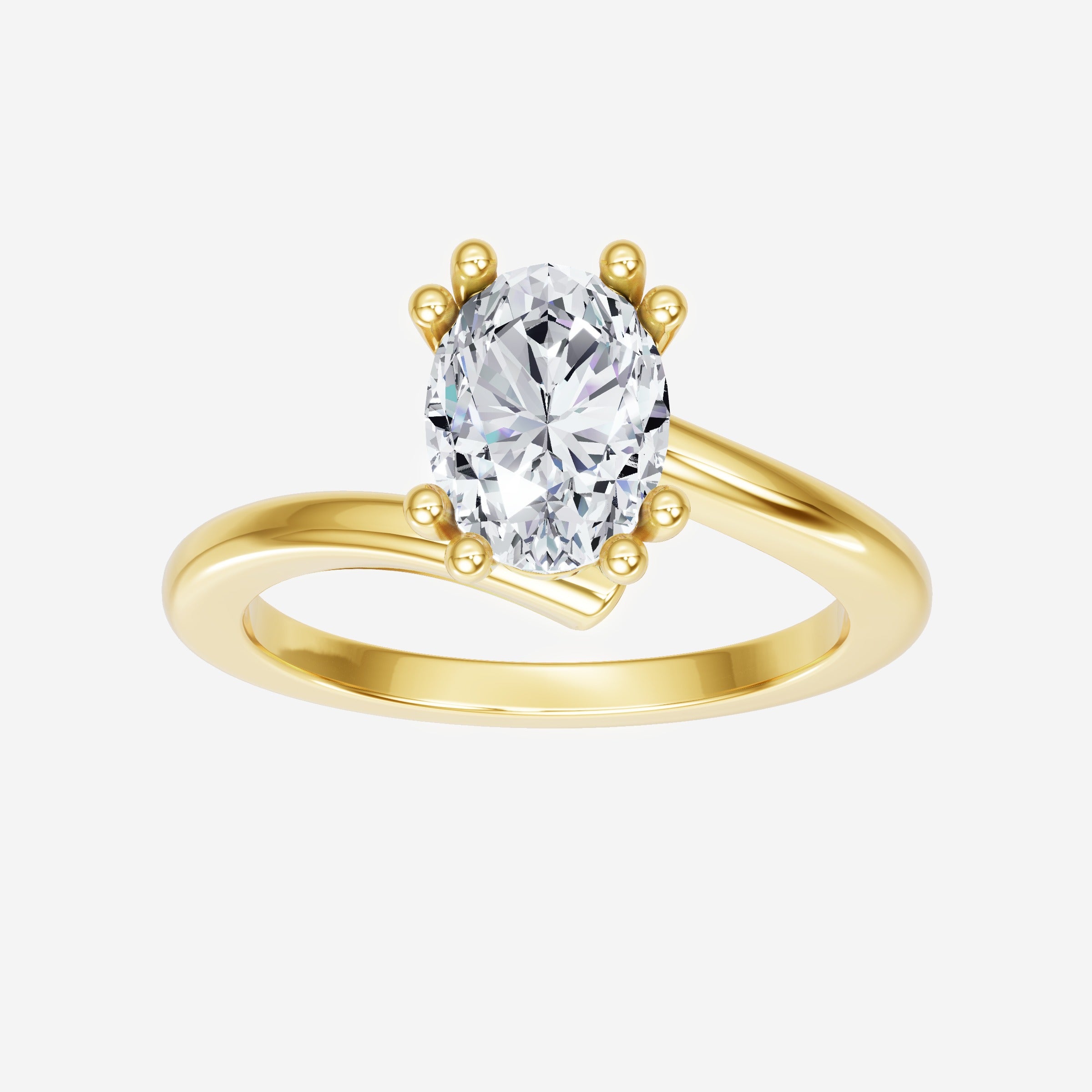 Oval Shining Destiny Ring