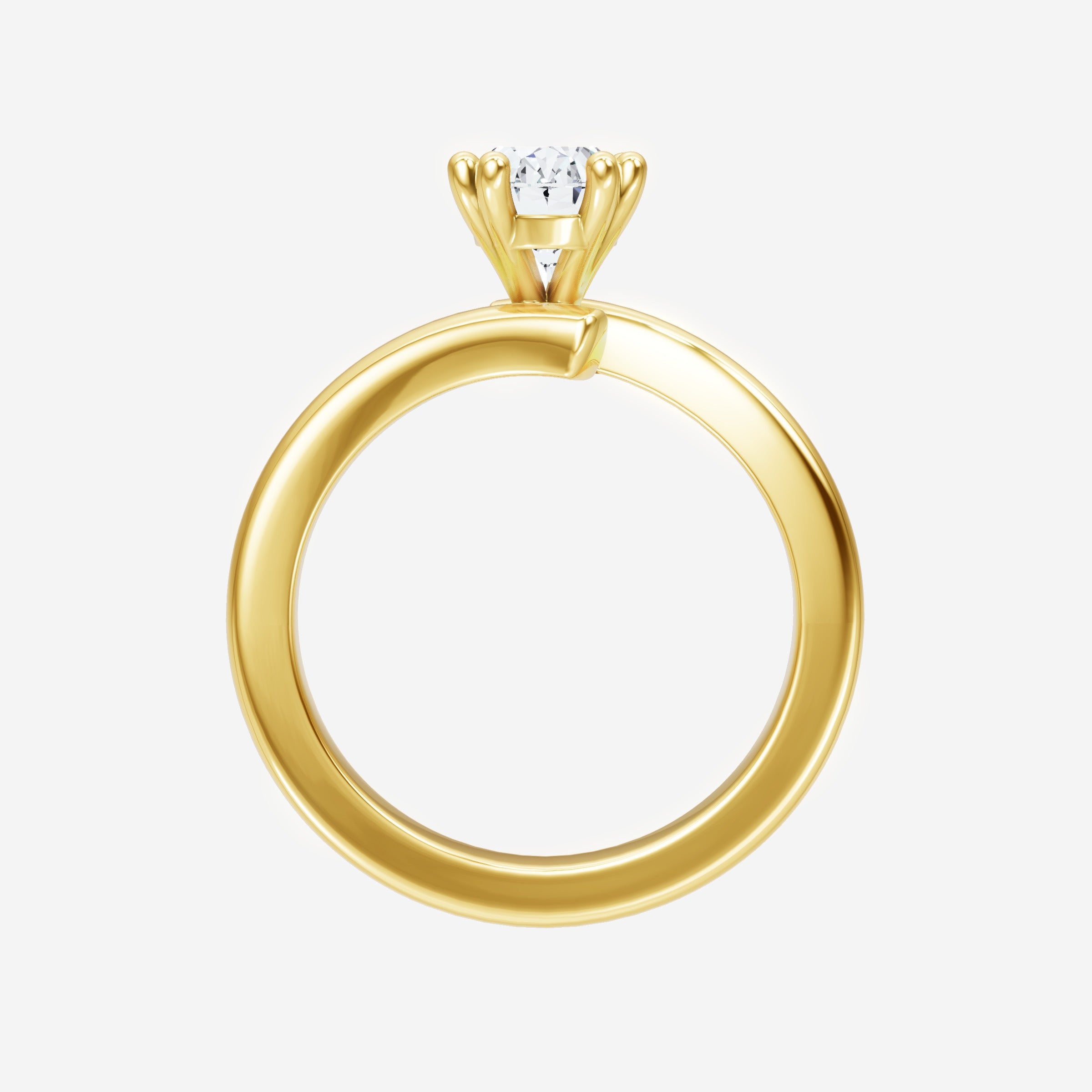 Oval Shining Destiny Ring