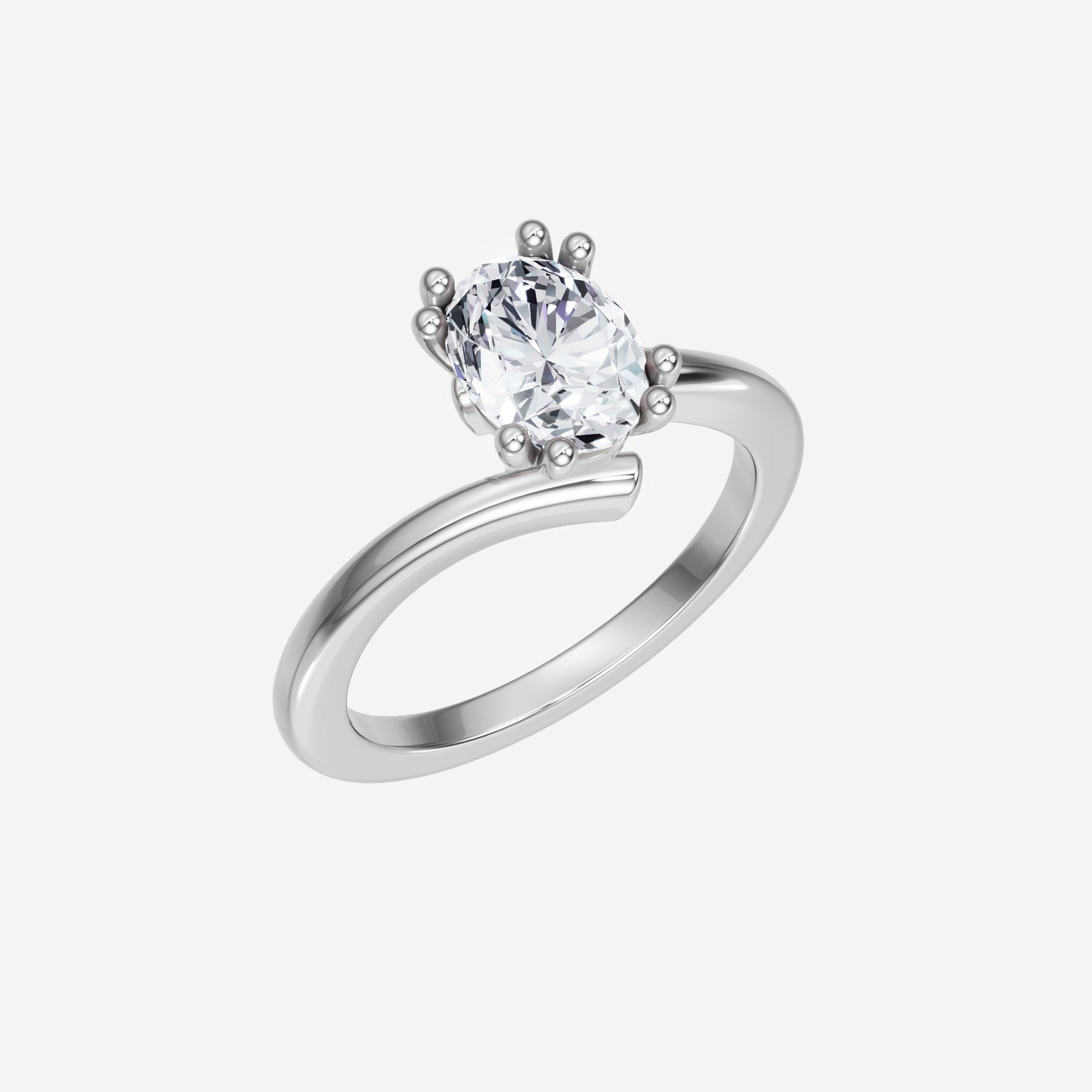 Oval Shining Destiny Ring