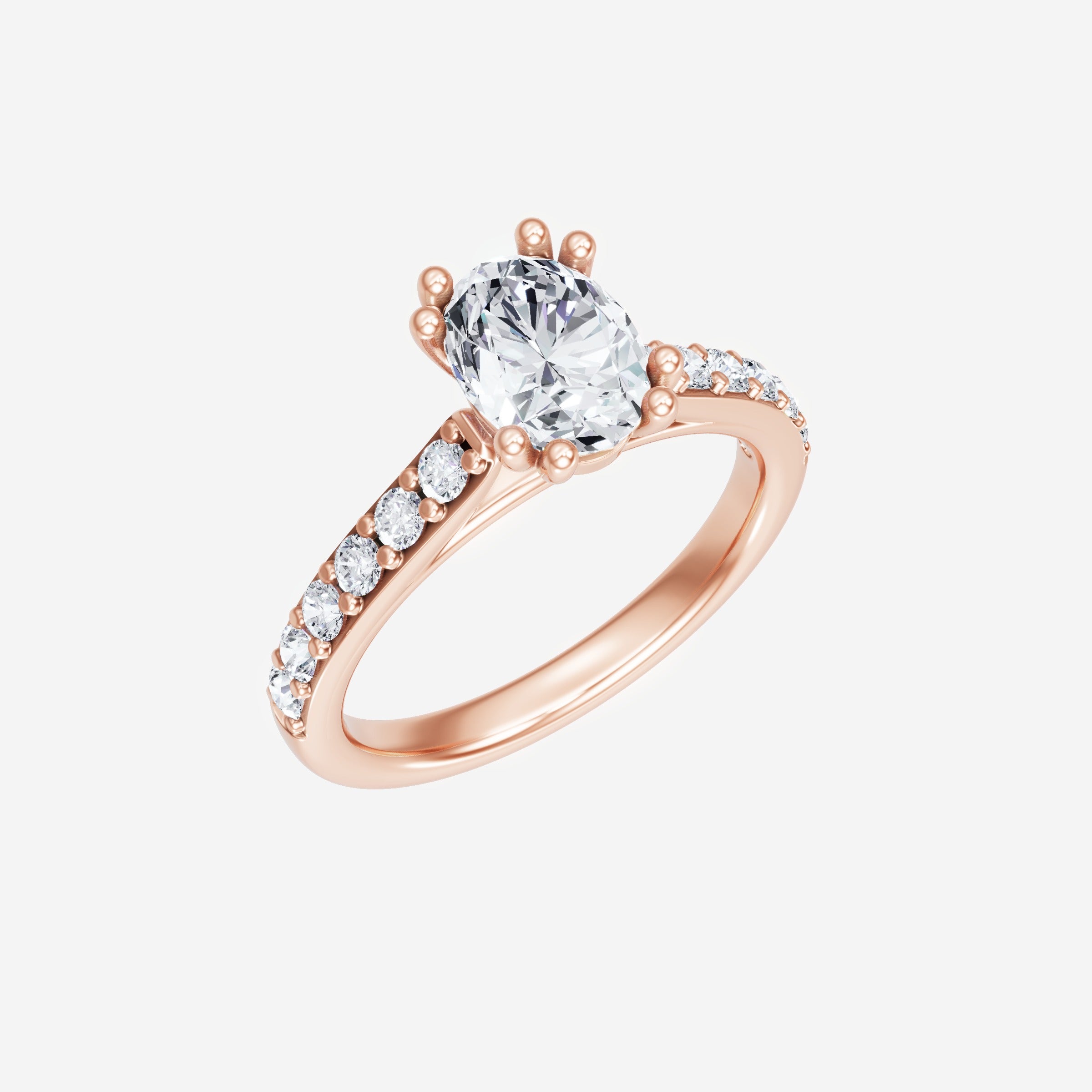 Oval Brilliant Splendor Ring