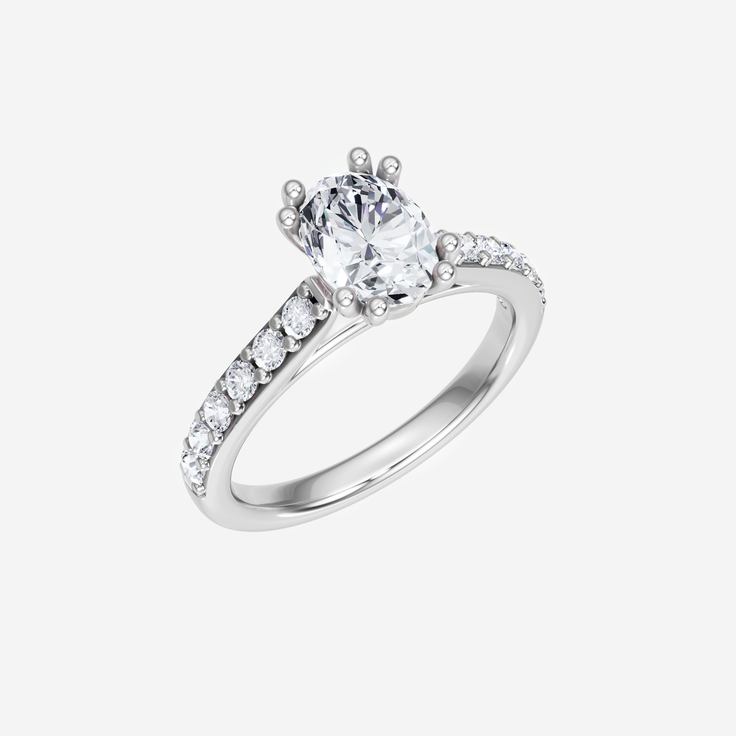 Oval Brilliant Splendor Ring
