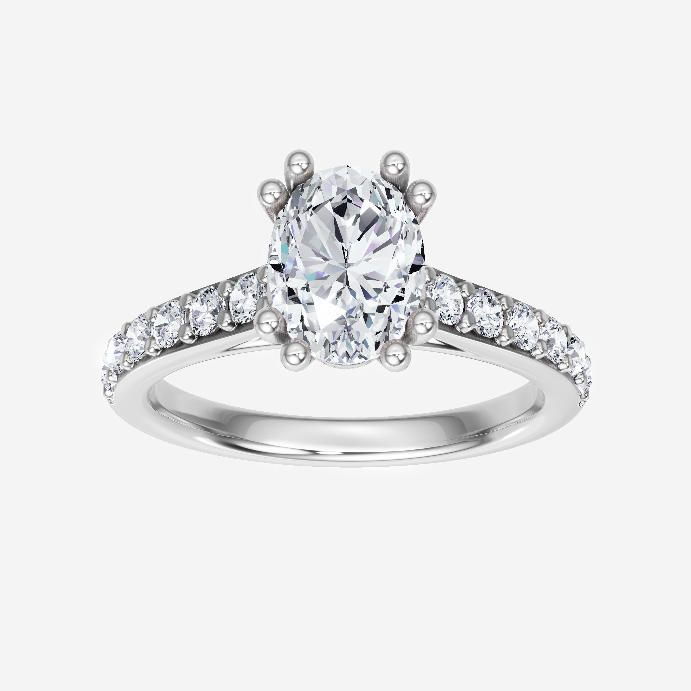 Oval Brilliant Splendor Ring