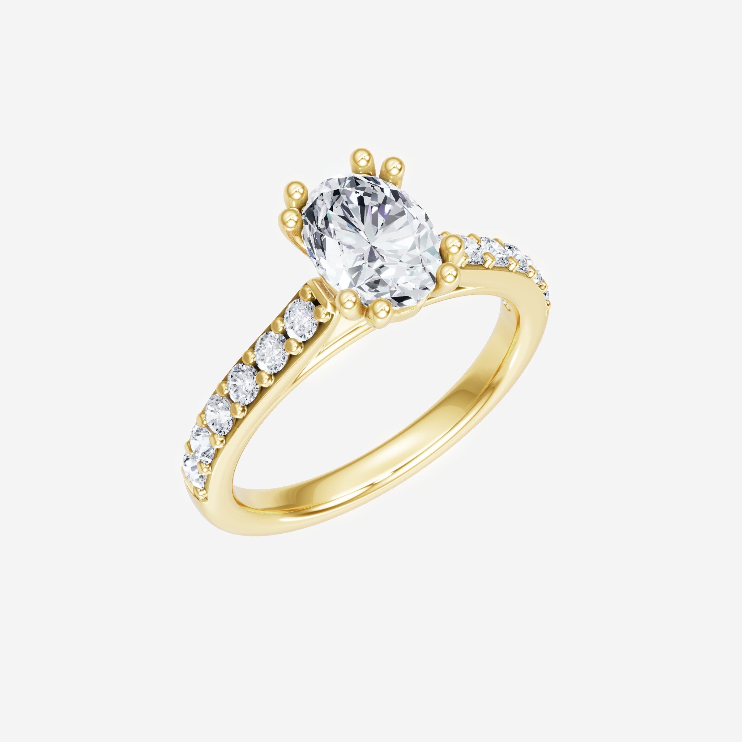 Oval Brilliant Splendor Ring
