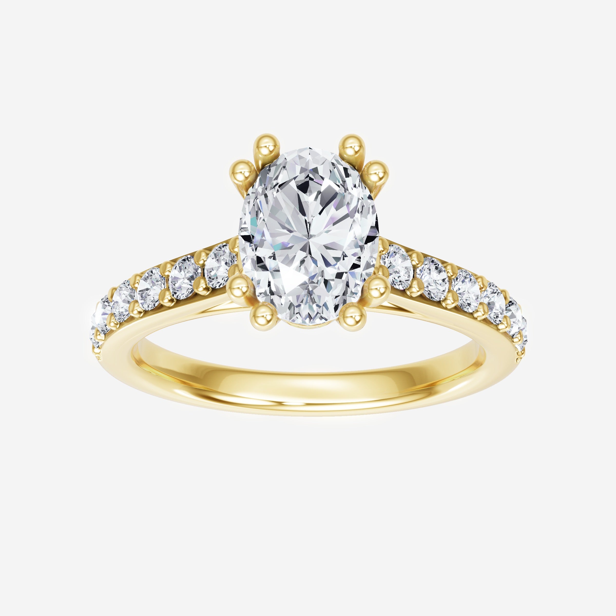 Oval Brilliant Splendor Ring