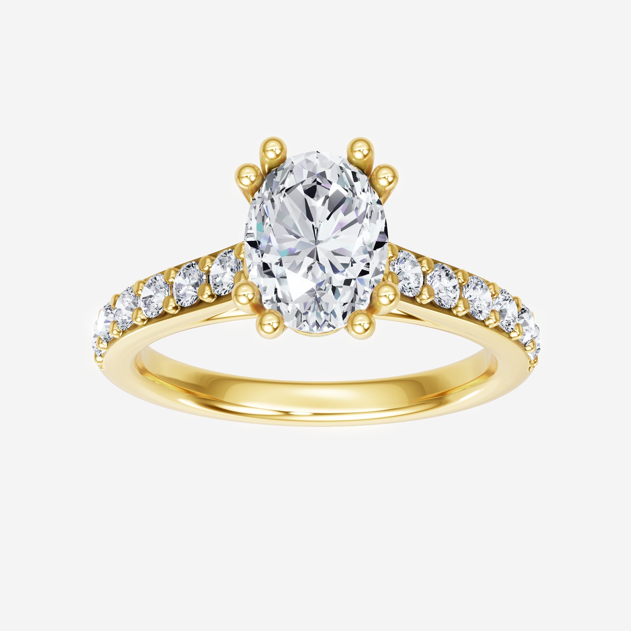 Oval Brilliant Splendor Ring