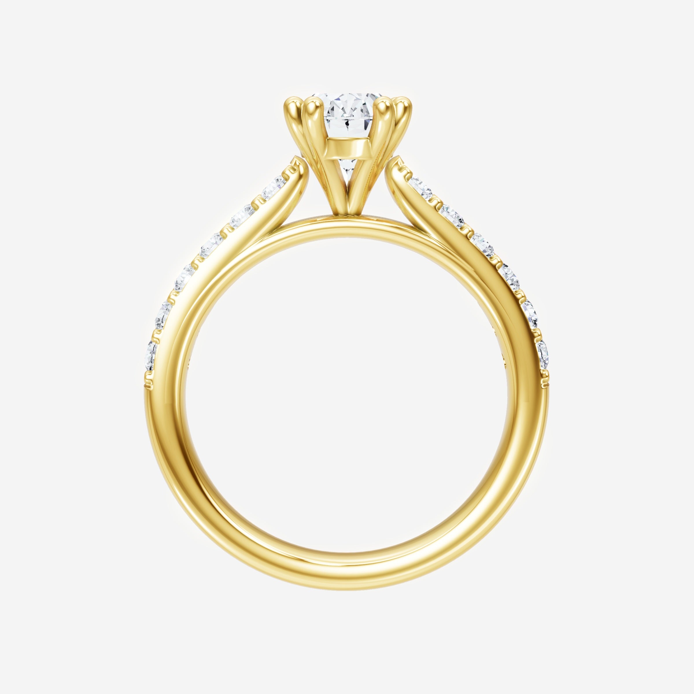 Oval Brilliant Splendor Ring