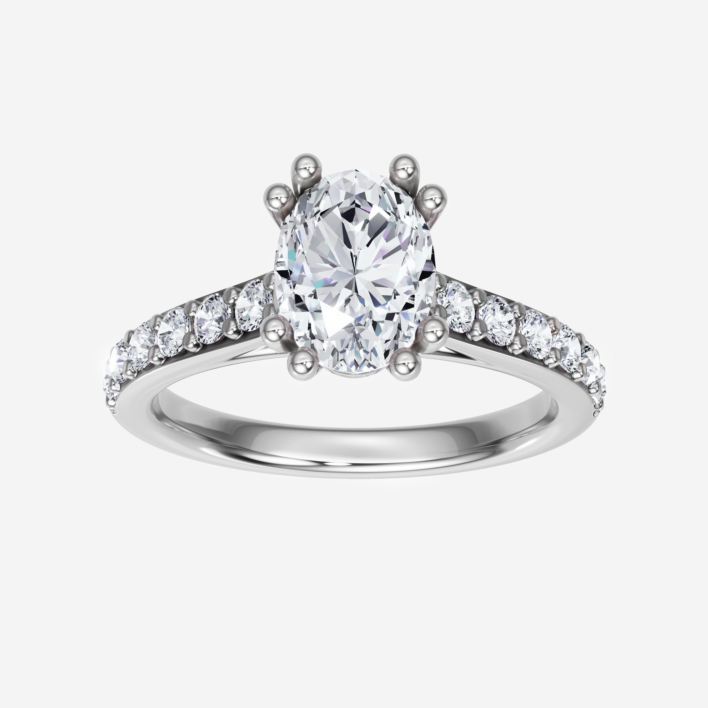 Oval Brilliant Splendor Ring