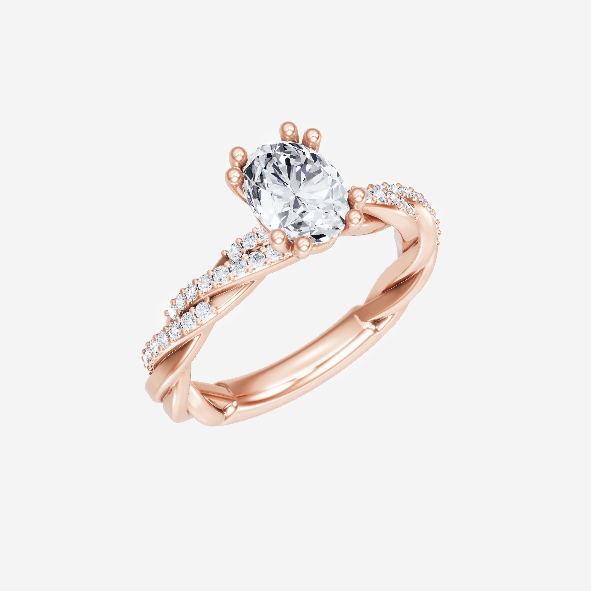 Oval Brilliant Splendor Ring