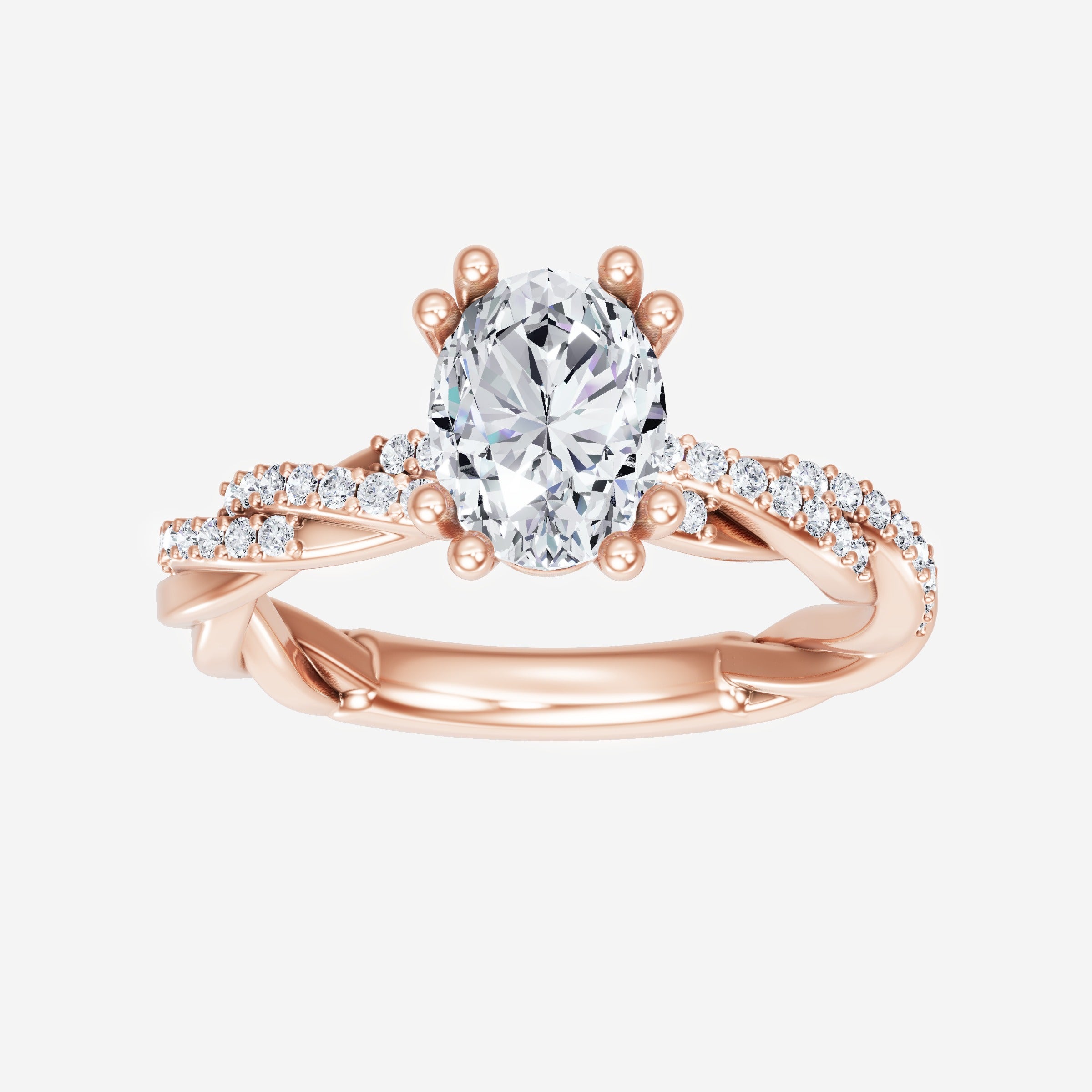 Oval Brilliant Splendor Ring