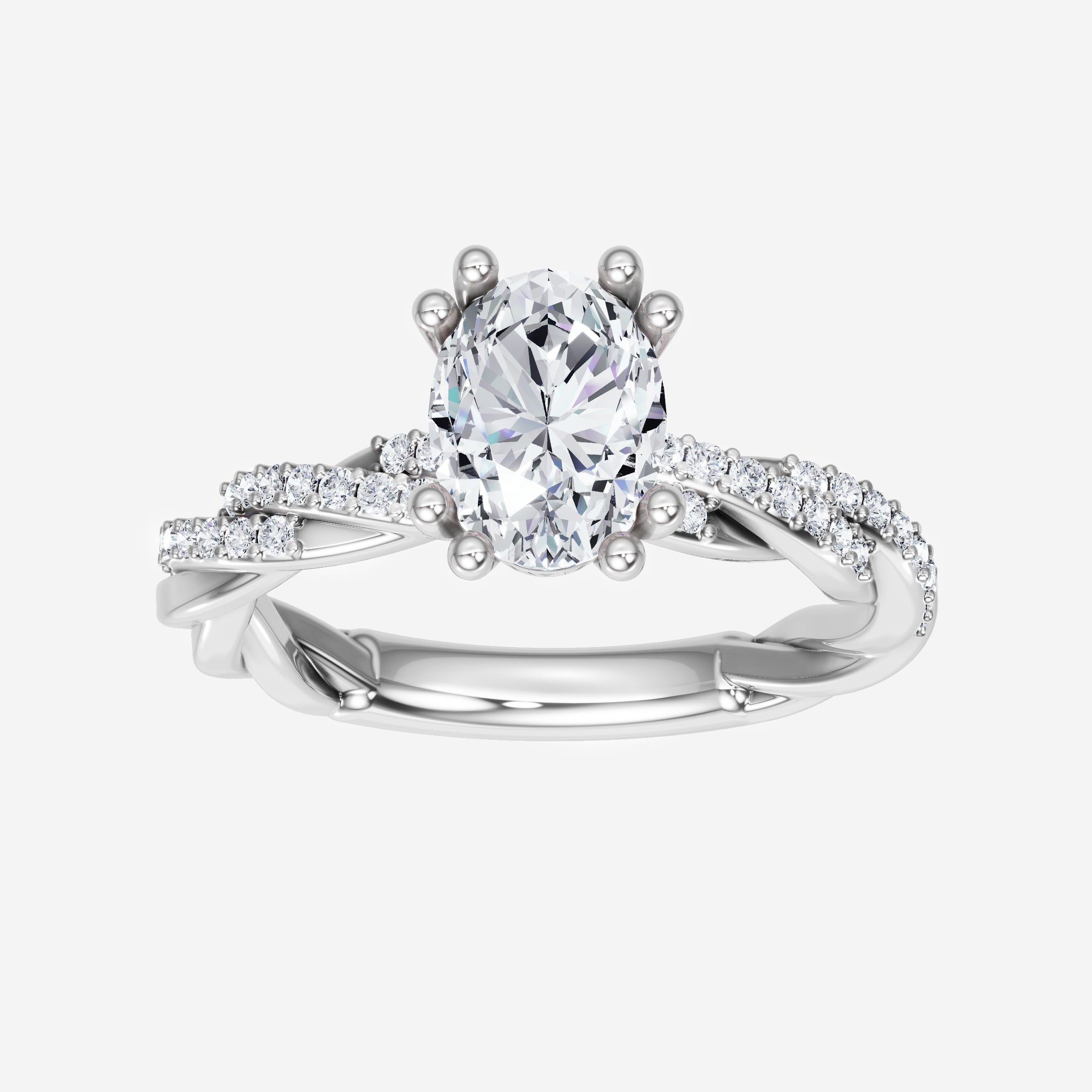Oval Brilliant Splendor Ring