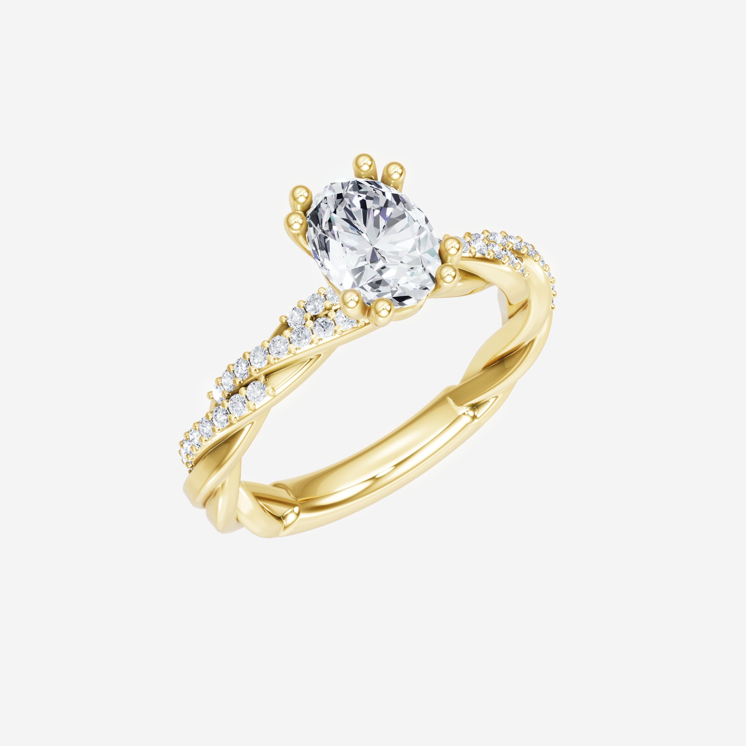 Oval Brilliant Splendor Ring