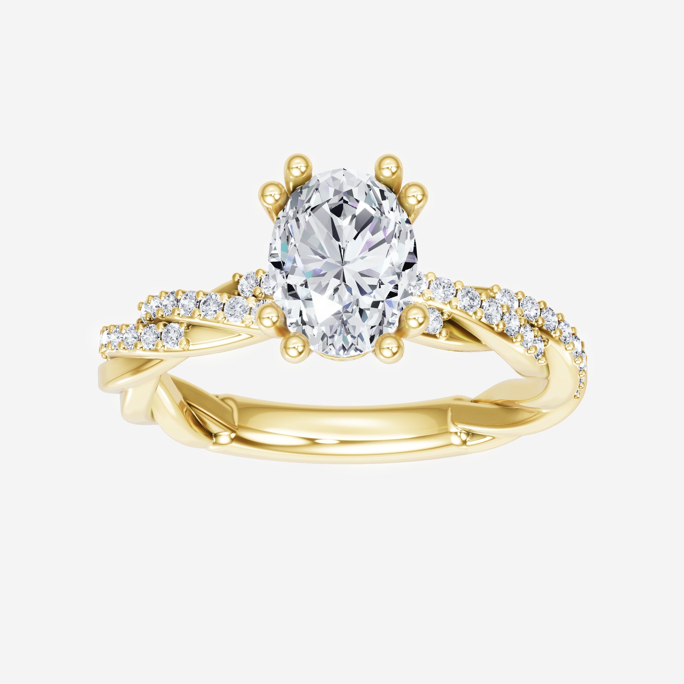 Oval Brilliant Splendor Ring