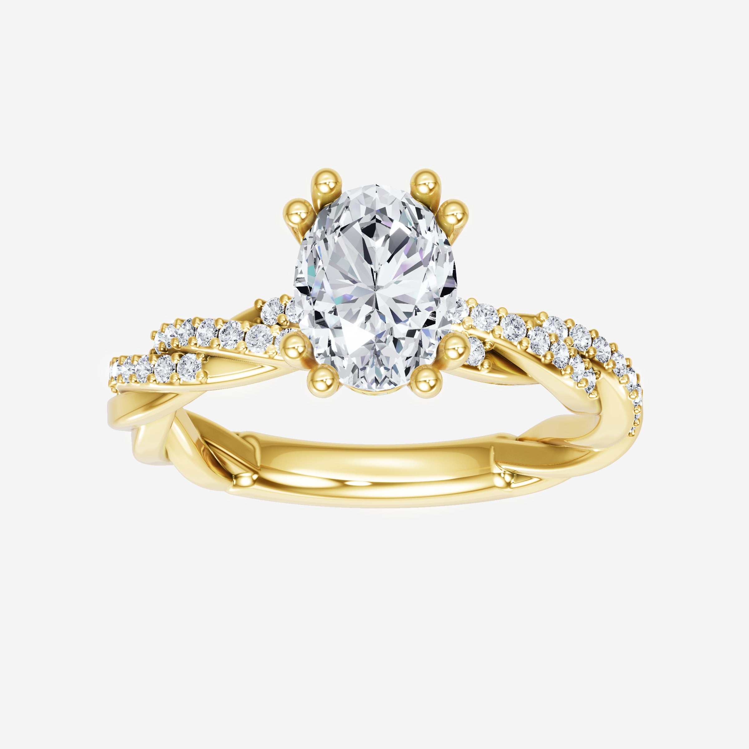 Oval Brilliant Splendor Ring