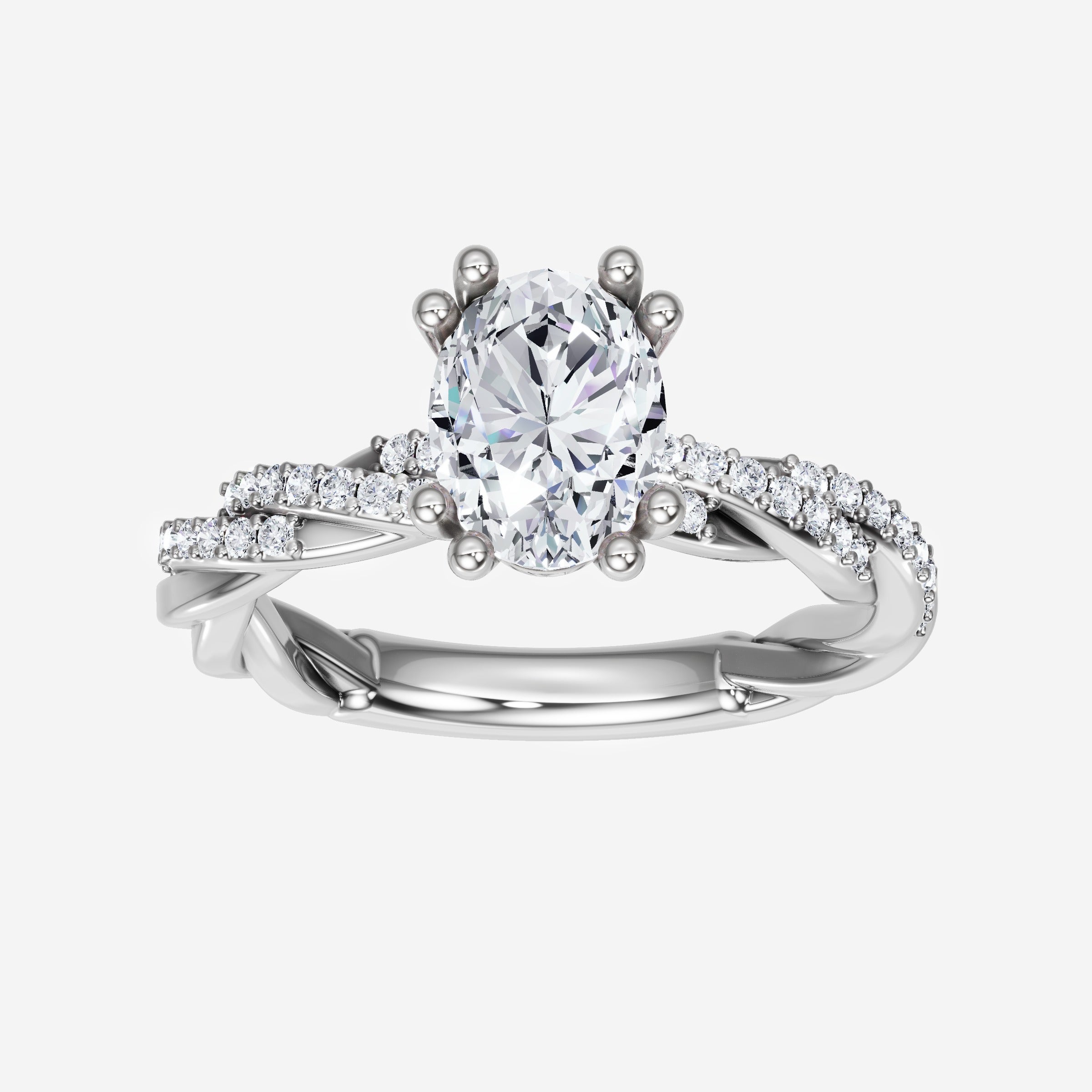 Oval Brilliant Splendor Ring