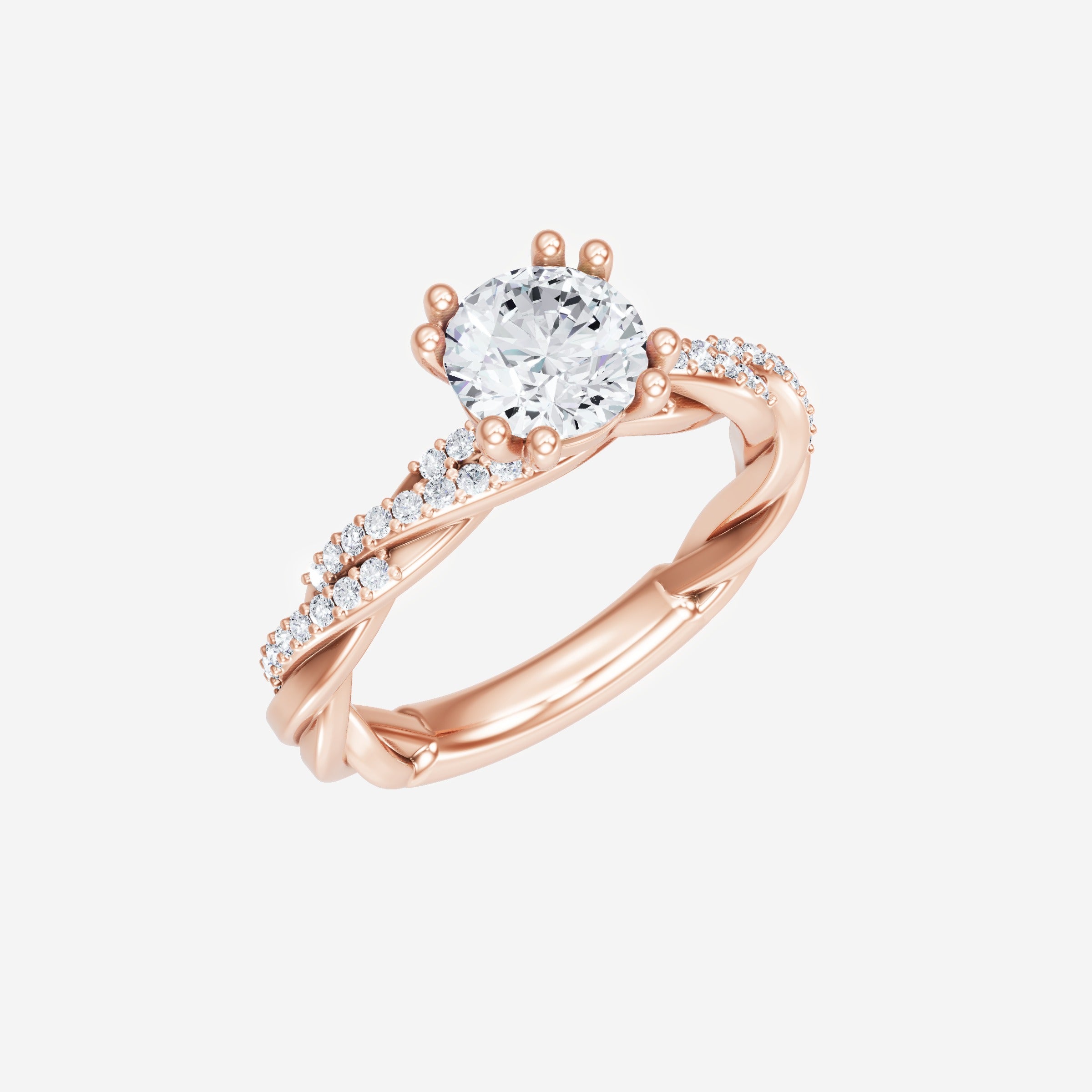 Round Brilliant Splendor Ring