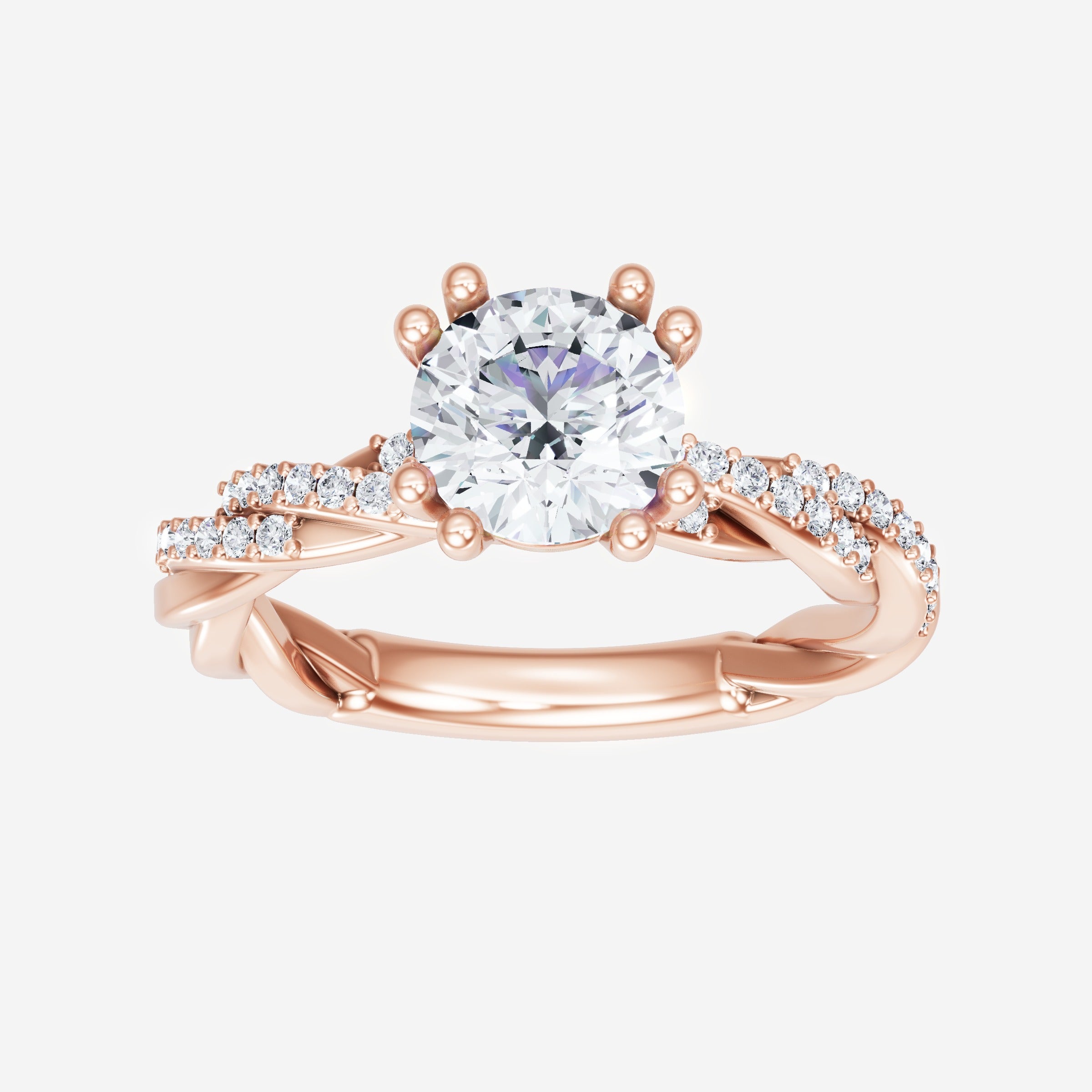 Round Brilliant Splendor Ring