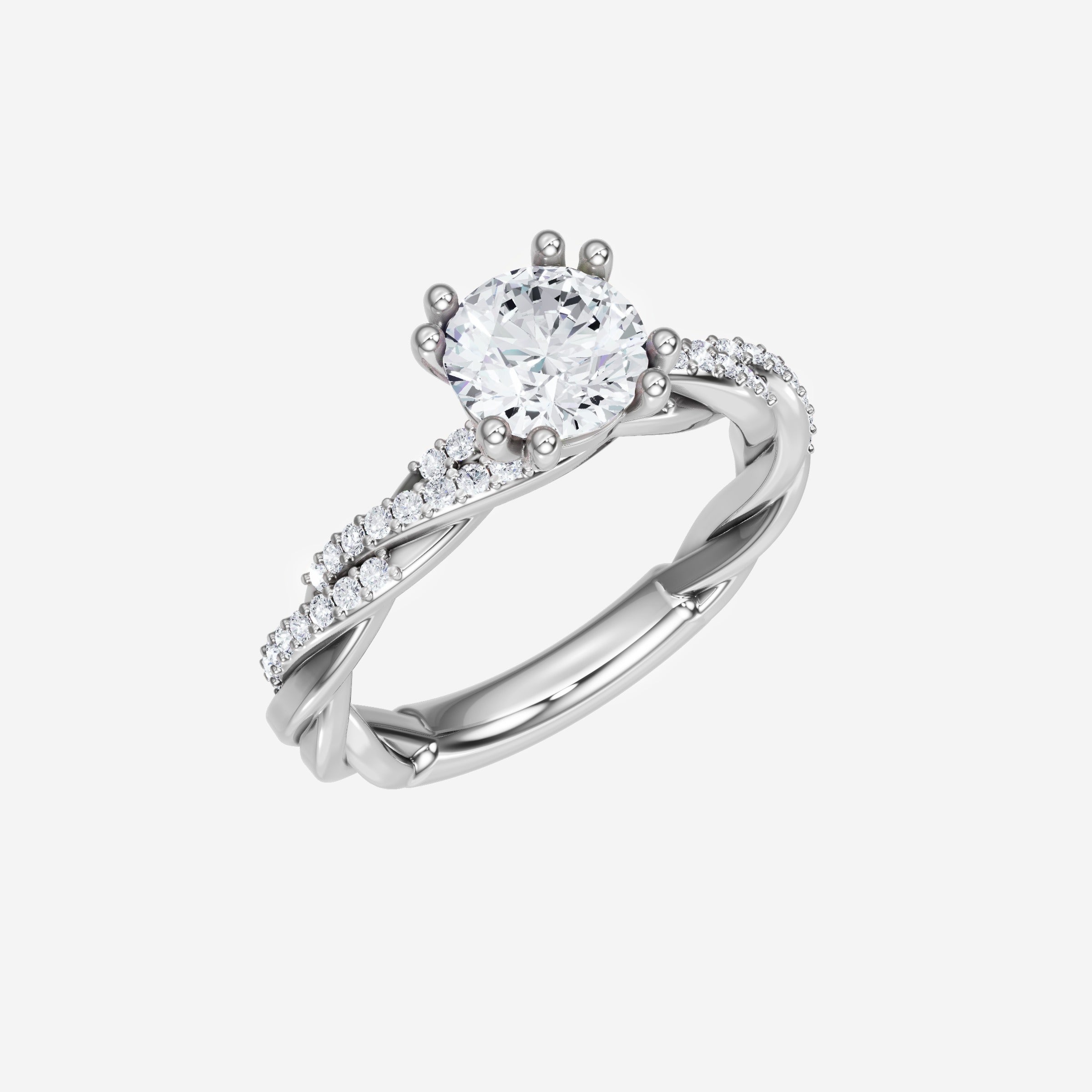 Round Brilliant Splendor Ring