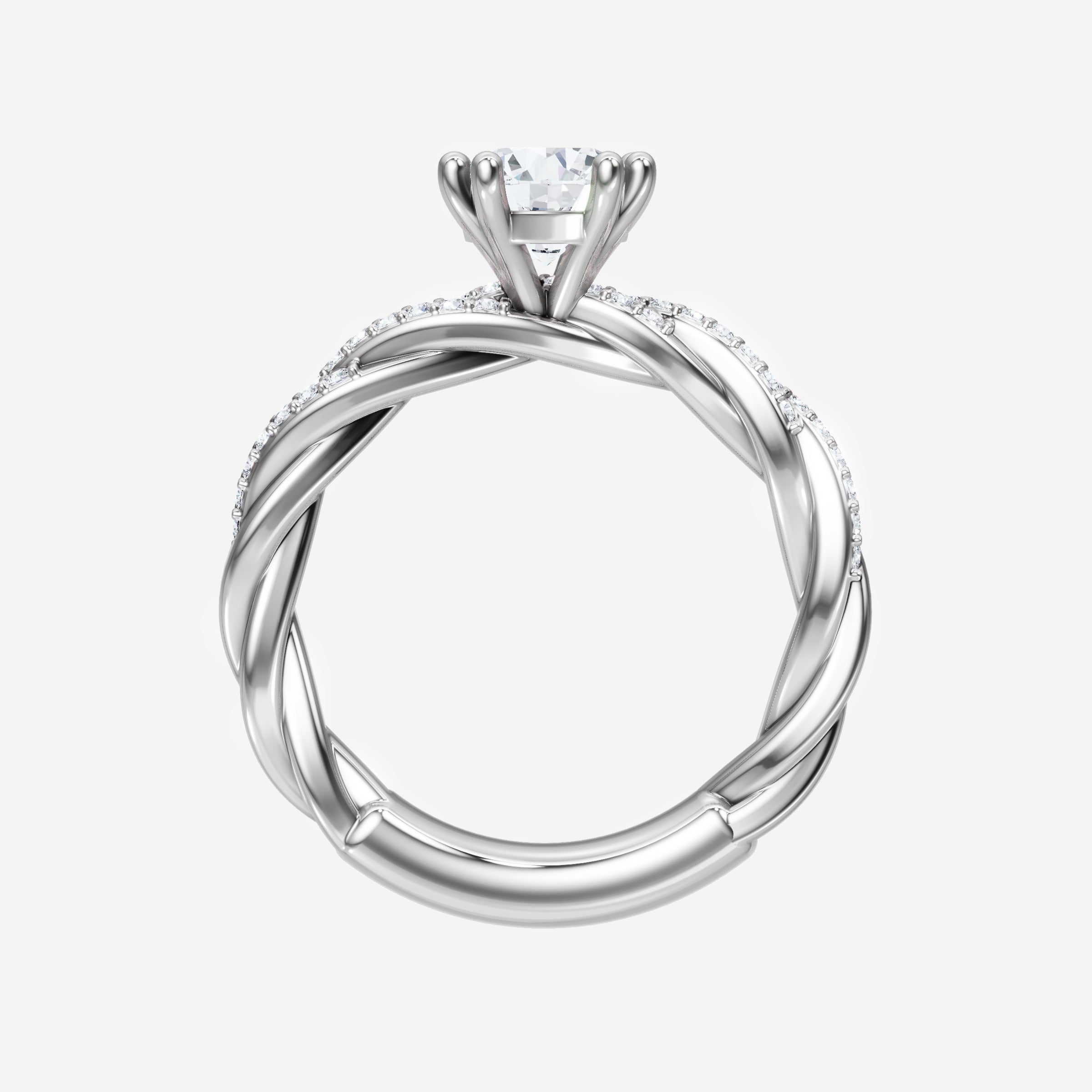 Round Brilliant Splendor Ring