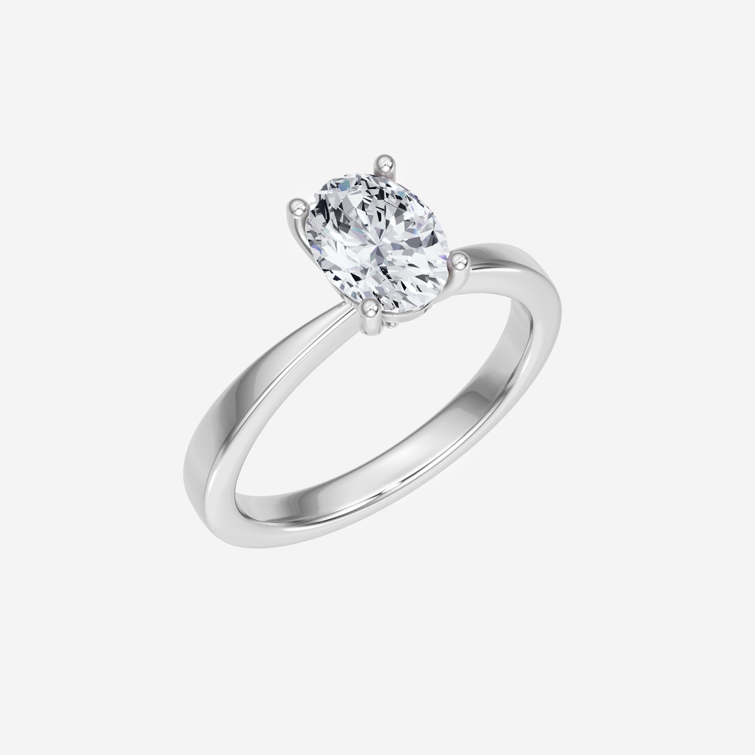 Oval Shining Destiny Ring