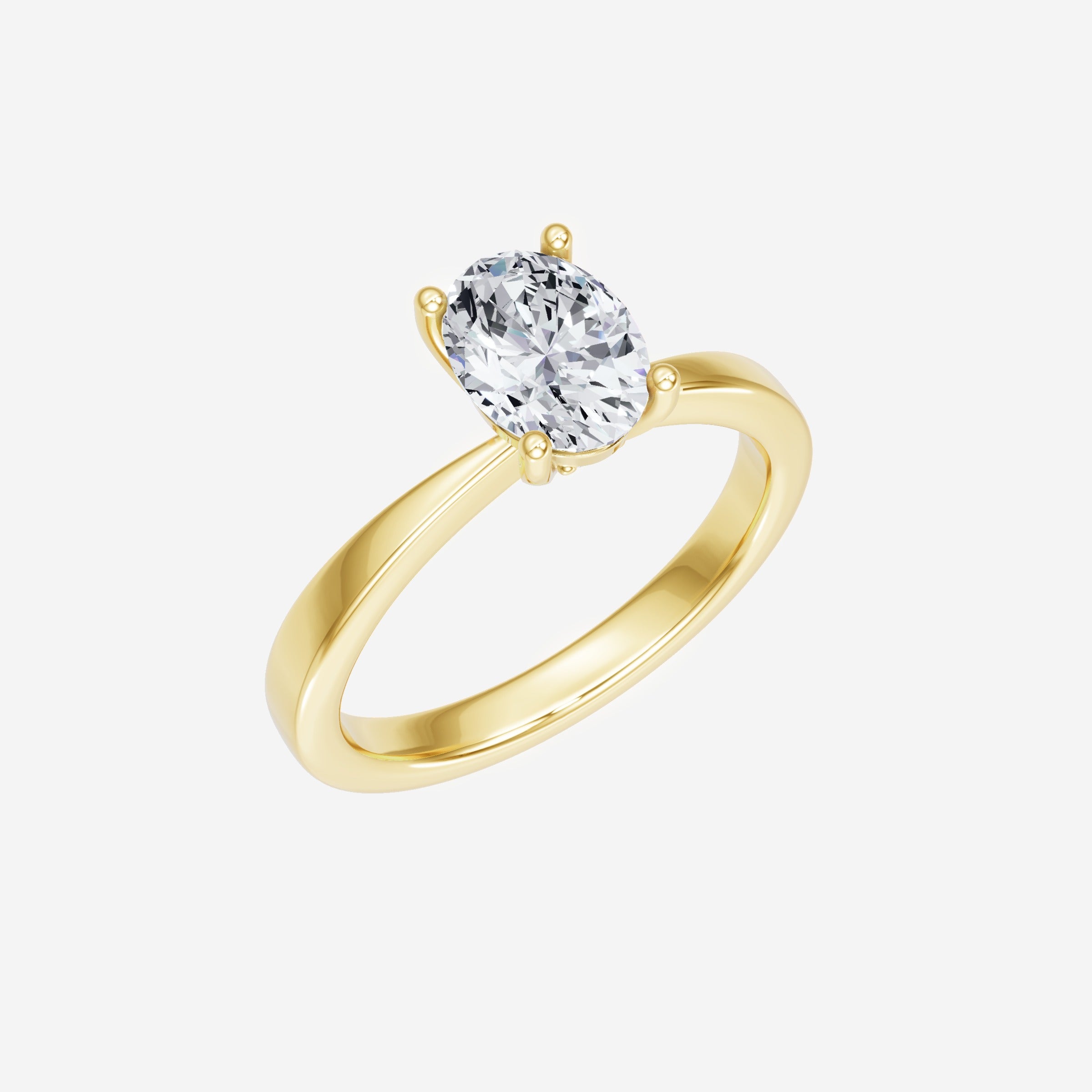 Oval Shining Destiny Ring